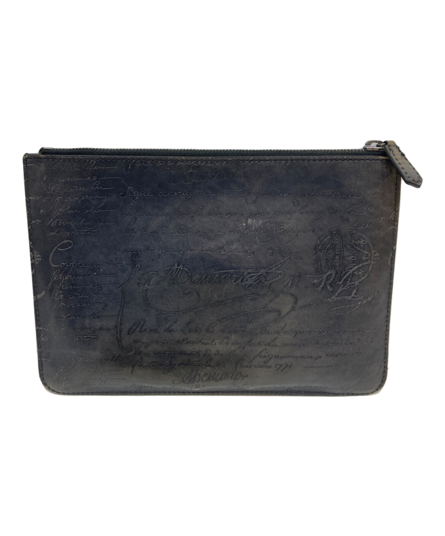 中古・古着通販】Berluti (ベルルッティ) カリグラフィレザークラッチ