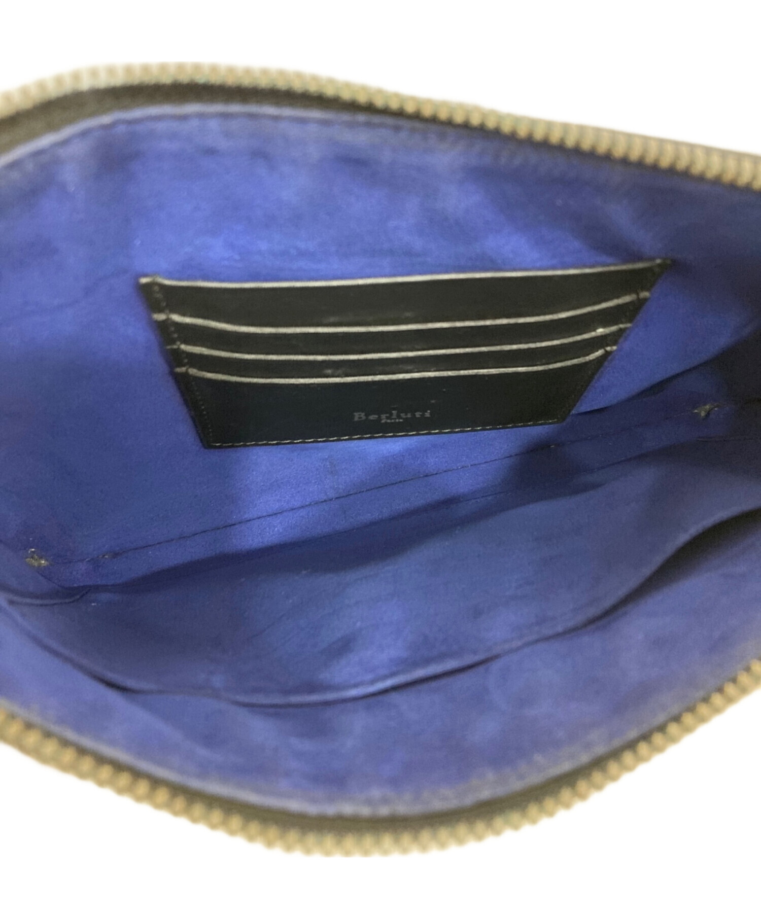 中古・古着通販】Berluti (ベルルッティ) カリグラフィレザークラッチ