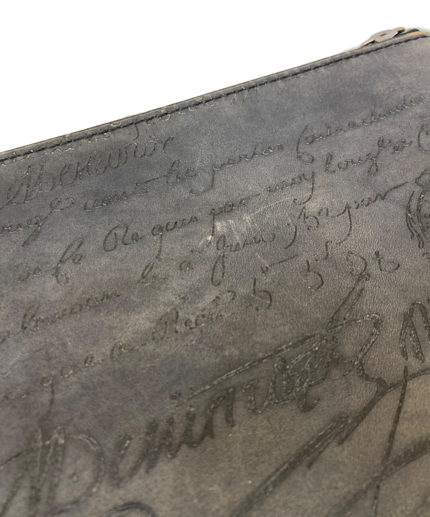 中古・古着通販】Berluti (ベルルッティ) カリグラフィレザークラッチ