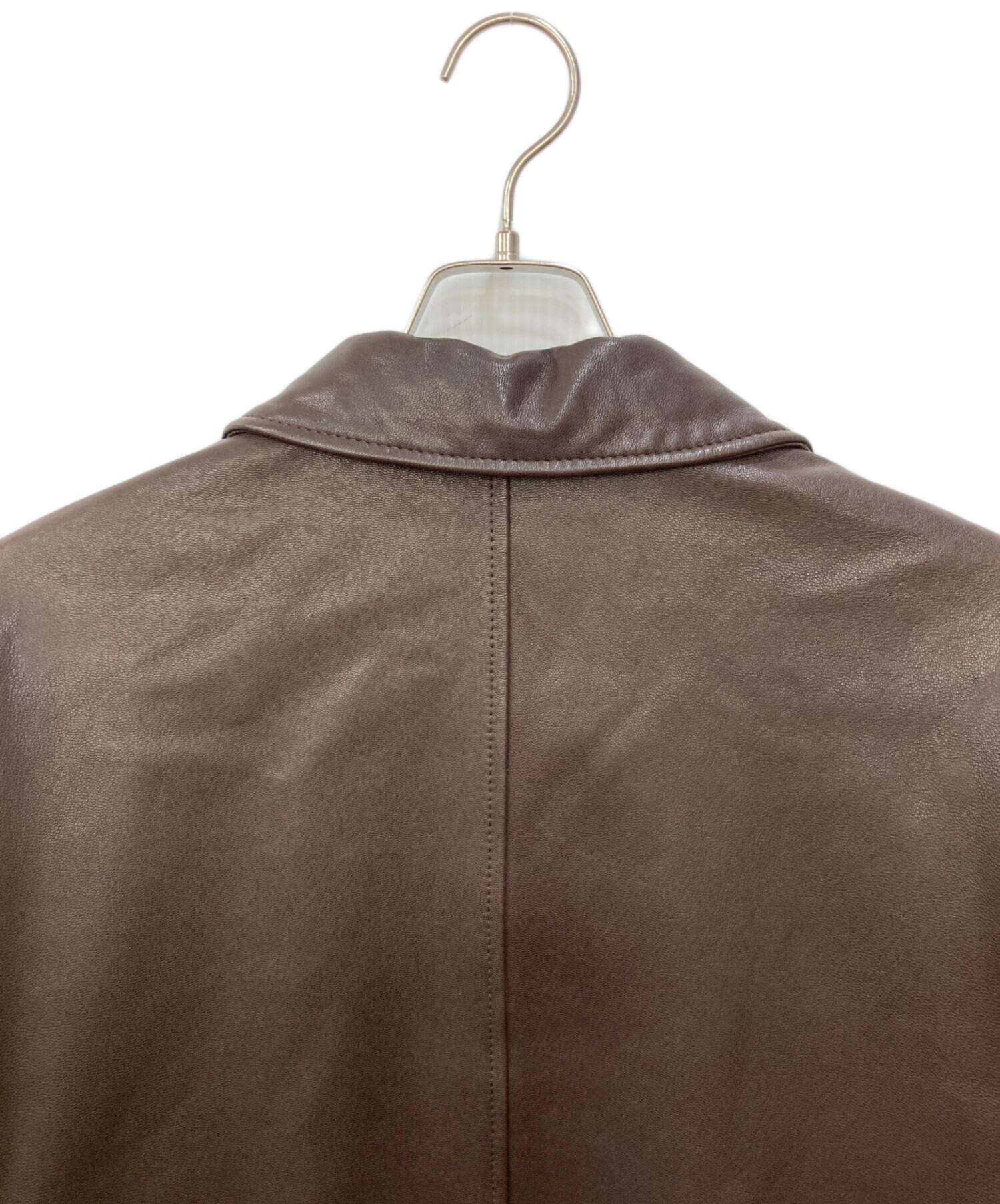 デンハム　レザージャケット　ブラウン　denham 中古・古着通販】Denham (デンハム) スウェードレザージャケット