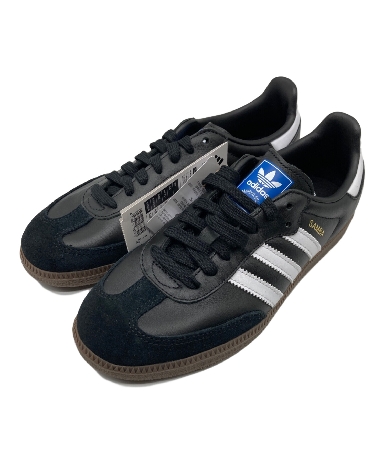 中古・古着通販】adidas (アディダス) SAMBA OG ブラック サイズ:24.5 