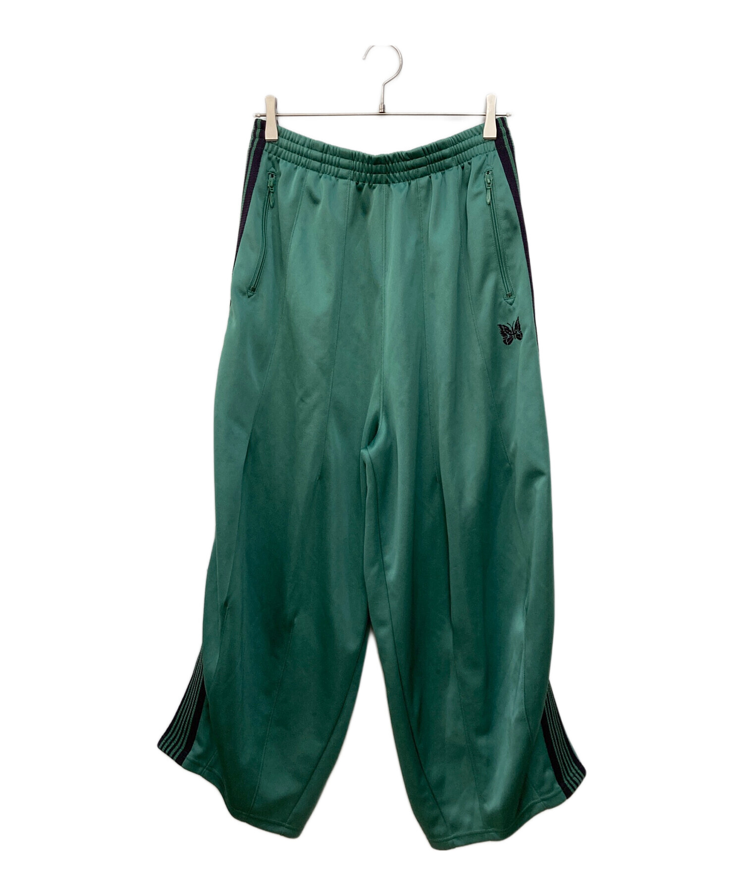 needles 21ss H.D ヒザデル　トラックパンツ　ティールグリーン Needles（ニードルス） 【数量限定特別価格】 新品 ニードルズ NEEDLES