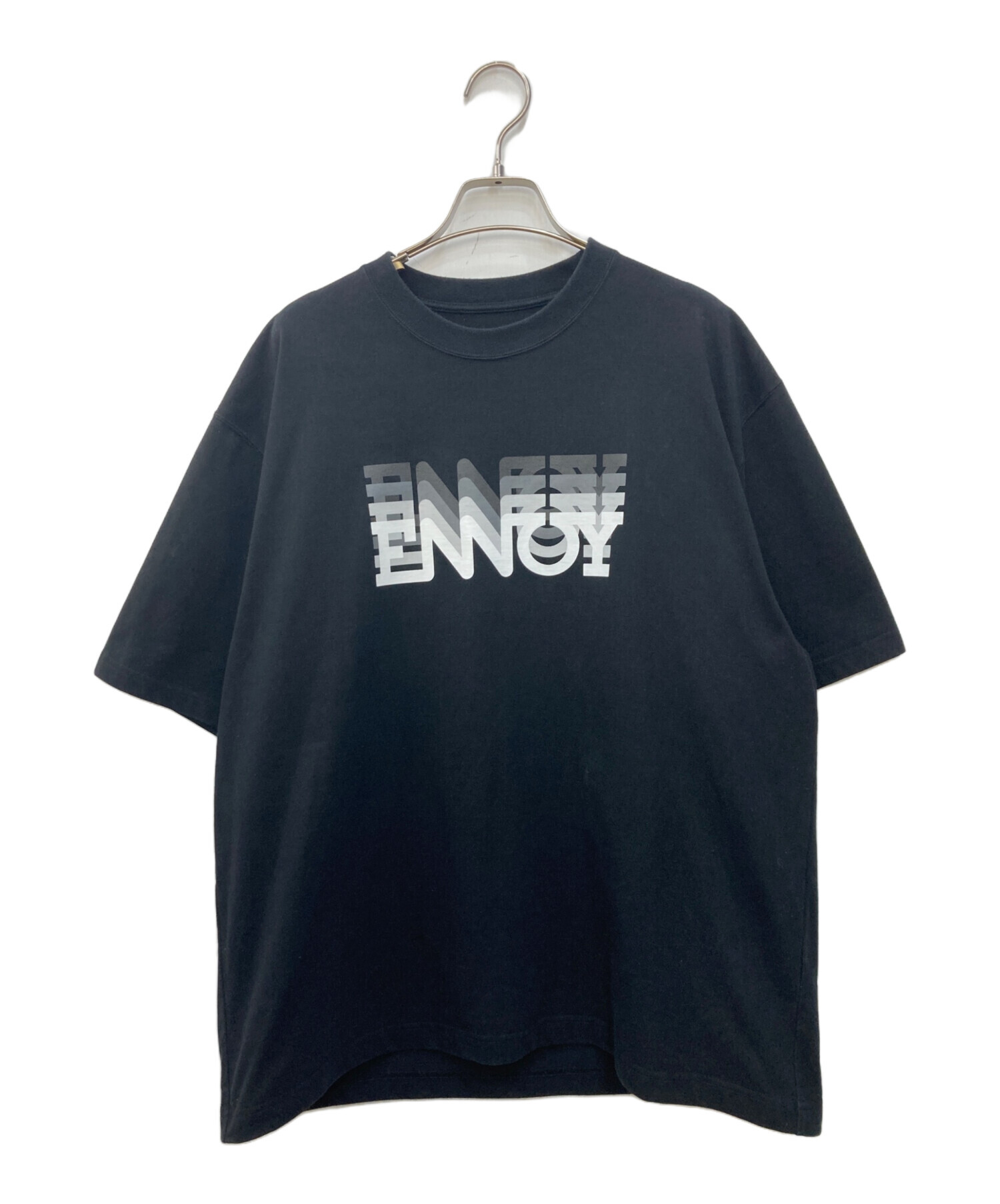 中古・古着通販】ENNOY (エンノイ) Electric Logo Gradation ブラック