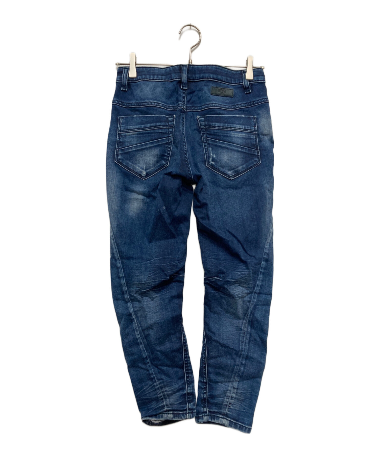 中古・古着通販】DIESEL (ディーゼル) ジョグダメージ加工デニムパンツ 