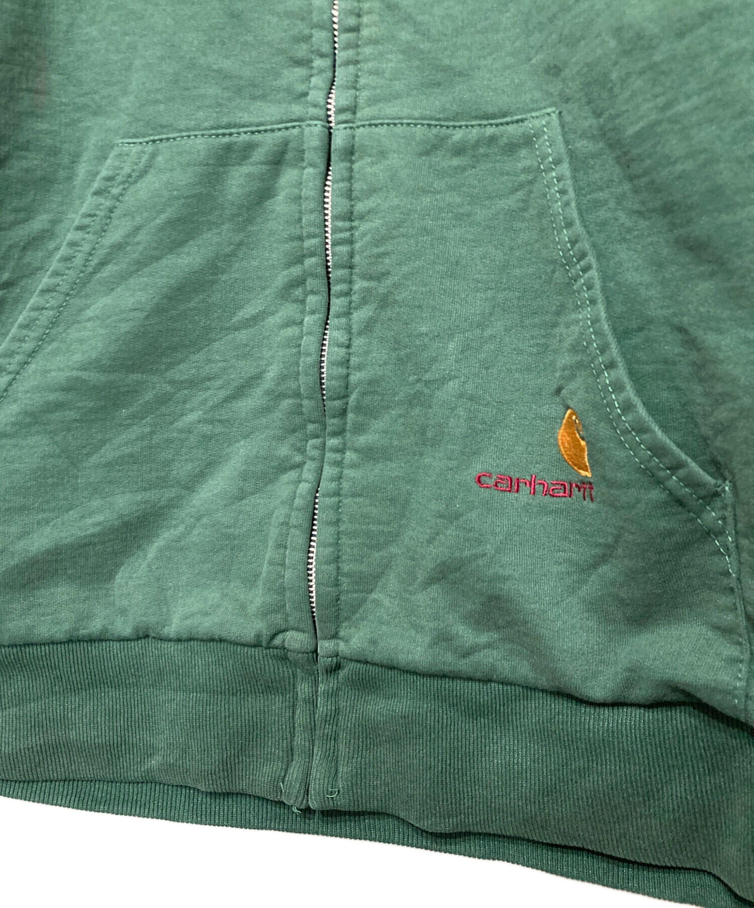 中古・古着通販】CarHartt (カーハート) 裏サーマルジップパーカー
