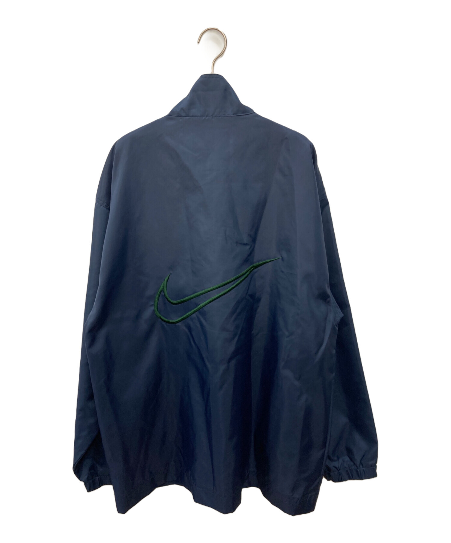 中古・古着通販】NIKE (ナイキ) ハーフジップジャケット ネイビー 