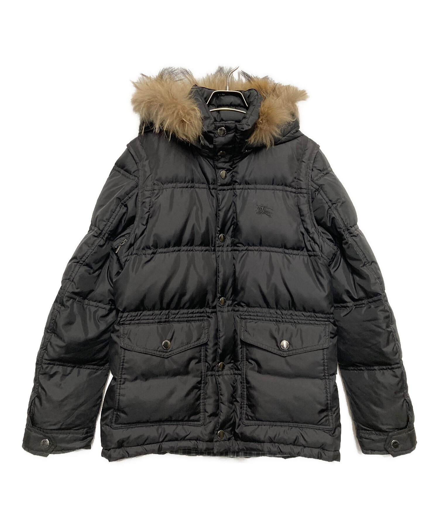 も*お様 ★【美品】バーバリーブラックレーベル M ダウン　BMP04-904- ✨超入手困難✨バーバリーブラックレーベル ダウンジャケット M