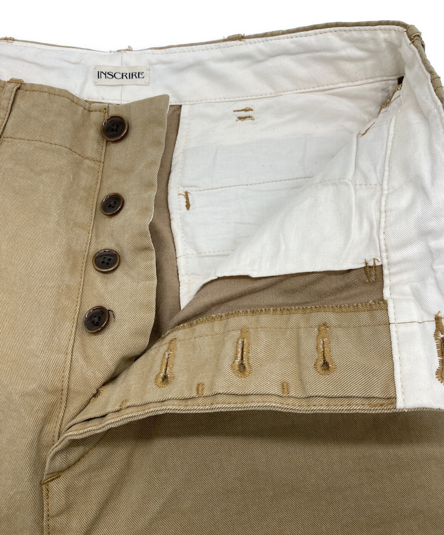 中古・古着通販】INSCRIRE (アンスクリア) Super Loose Chino PT