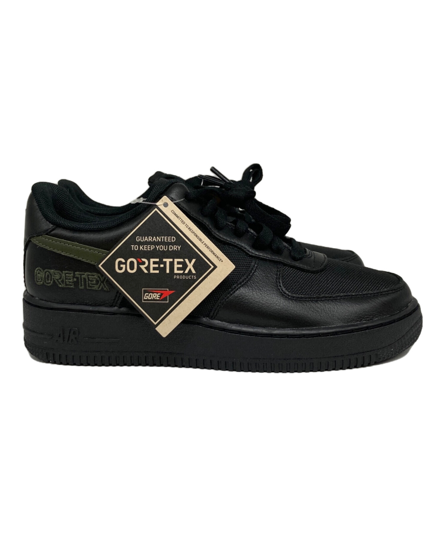 中古 Nike Air Force 1 Low ゴアテックス Black 中古・古着通販】NIKE (ナイキ) Air Force 1 Low GORE-TEX 