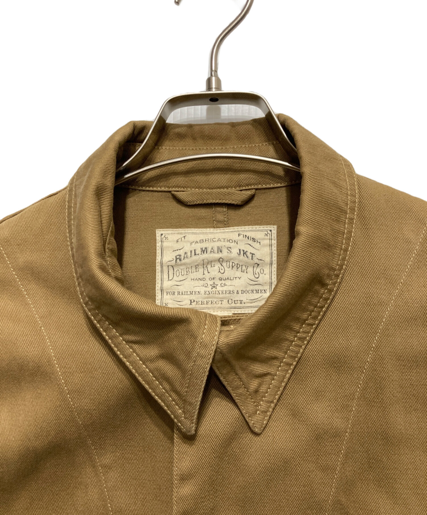 中古・古着通販】RRL (ダブルアール) RAILMAN JACKET ベージュ サイズ
