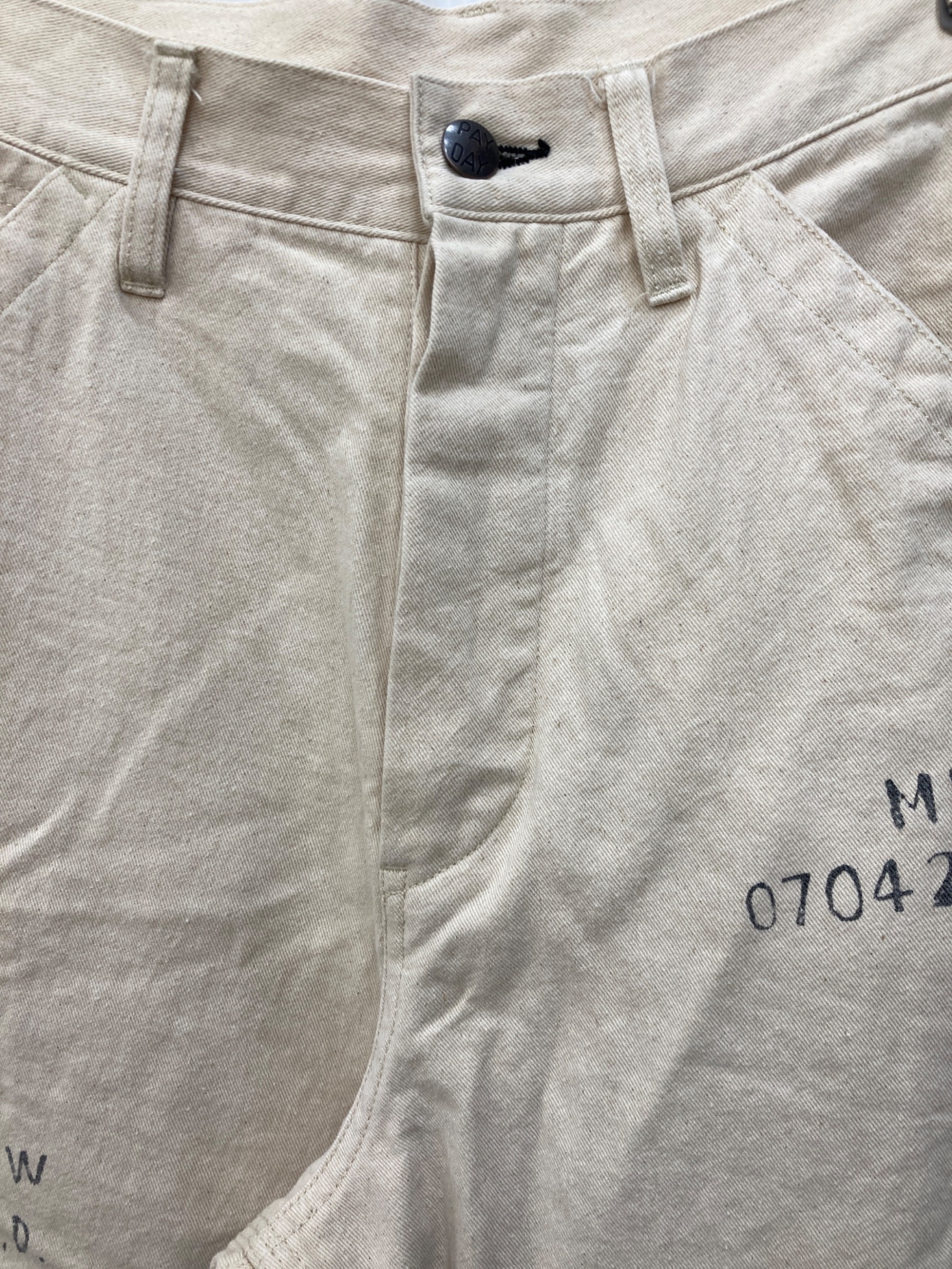 中古・古着通販】PAY DAY (ペイデイ) ペインターパンツ アイボリー