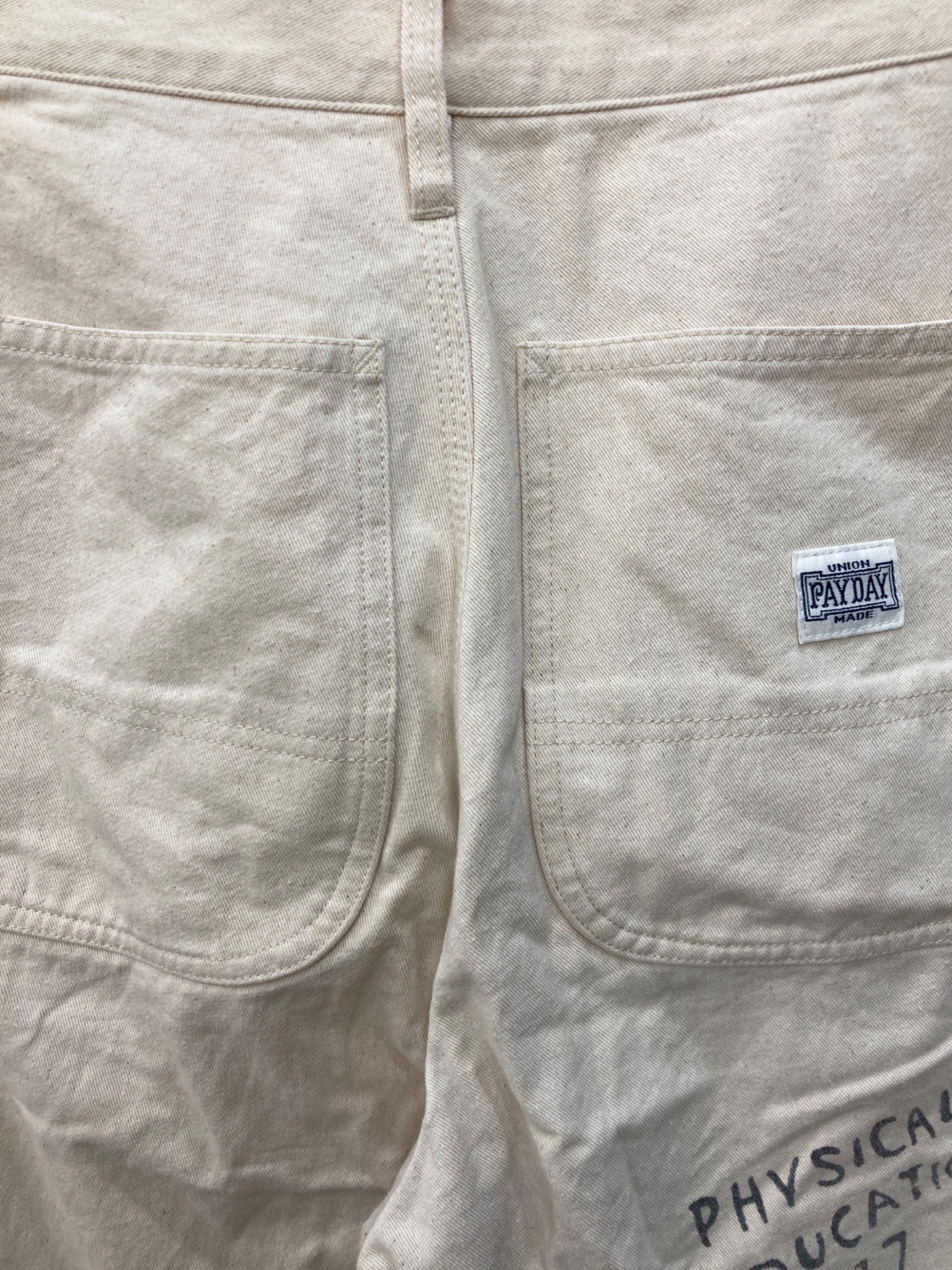 中古・古着通販】PAY DAY (ペイデイ) ペインターパンツ アイボリー