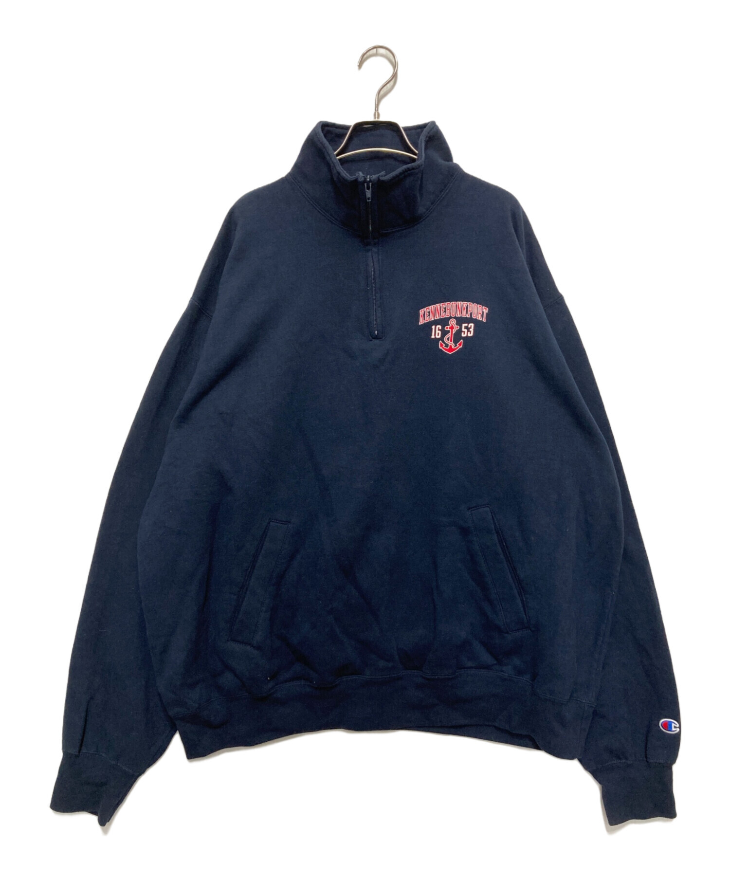中古・古着通販】Champion (チャンピオン) ハーフジップスウェット 