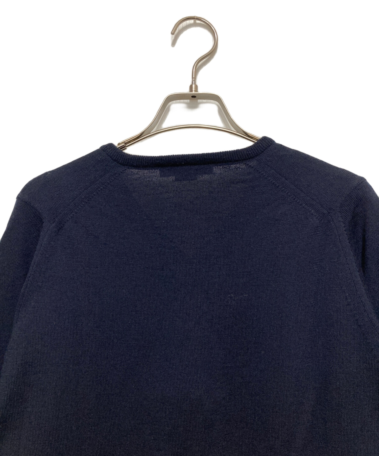 ジョンスメドレー × BEAMS F ベスト ジレ ネイビー Sサイズ メンズ 中古・古着通販】JOHN SMEDLEY (ジョンスメドレー) BEAMS F (ビームス