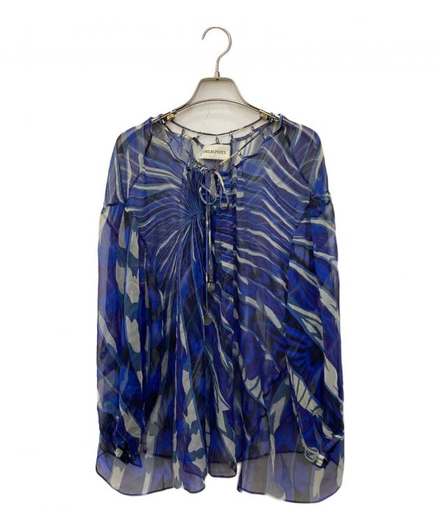 中古・古着通販】Emilio Pucci (エミリオ プッチ) シルクブラウス 