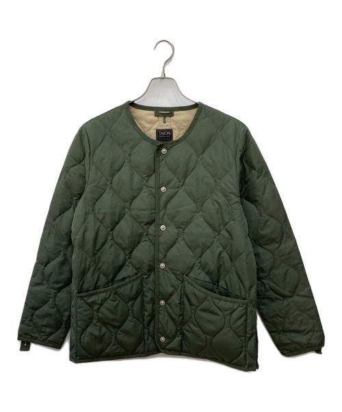 ジャケット・アウター TAION U NECK COAT TAION（タイオン） アウター コート MILITARY V NECK ZIP DOWN COAT