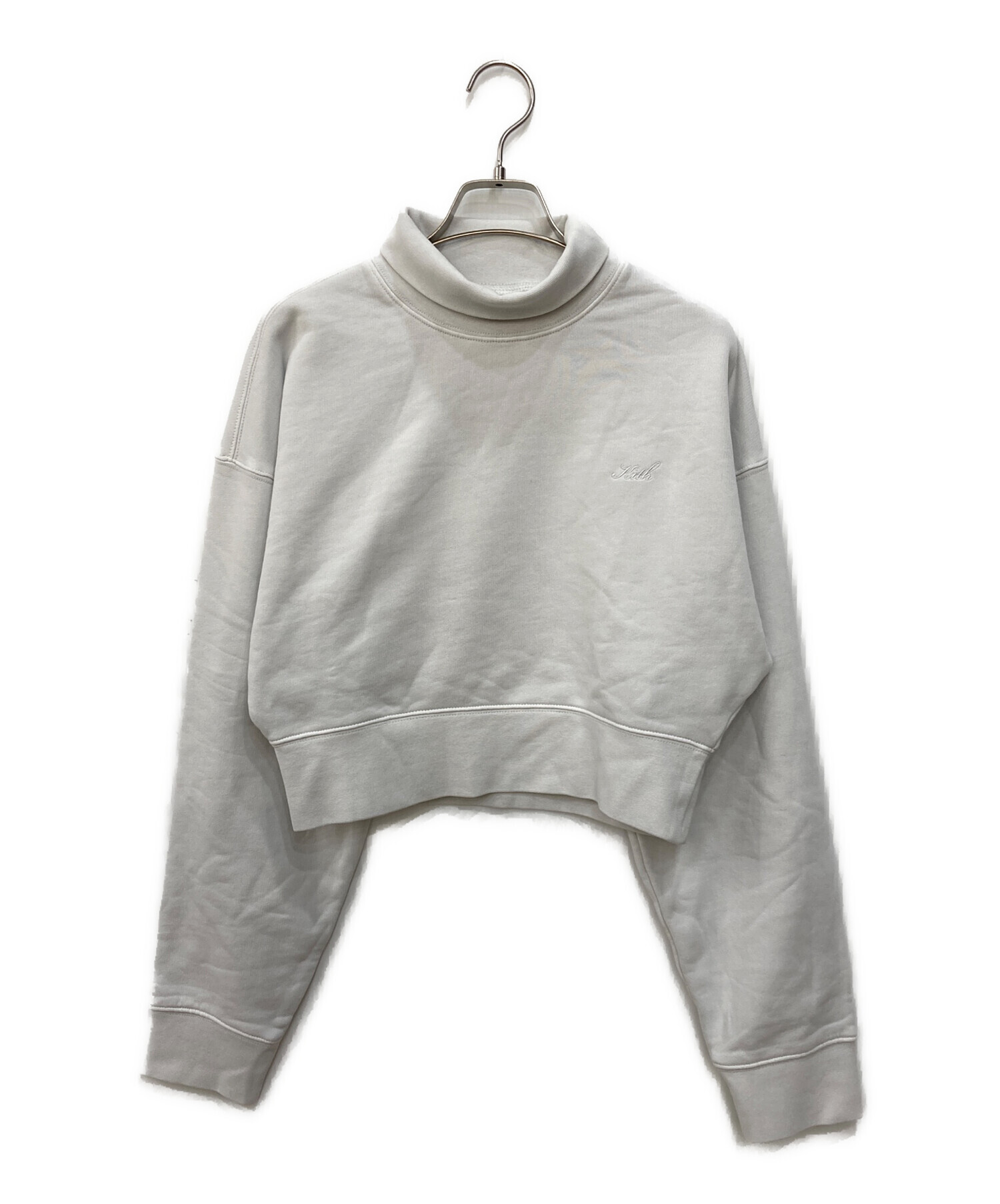 中古・古着通販】KITH (キス) ハイネックスウェット グレー サイズ:XS 