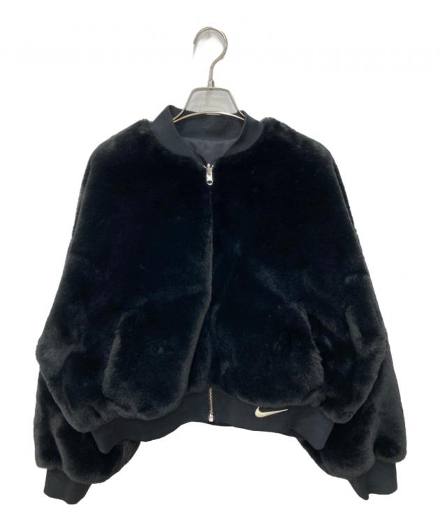 NIKE ブラックジャケット Mサイズ｜美品 中古・古着通販】NIKE (ナイキ) リバーシブルジャケット ブラック