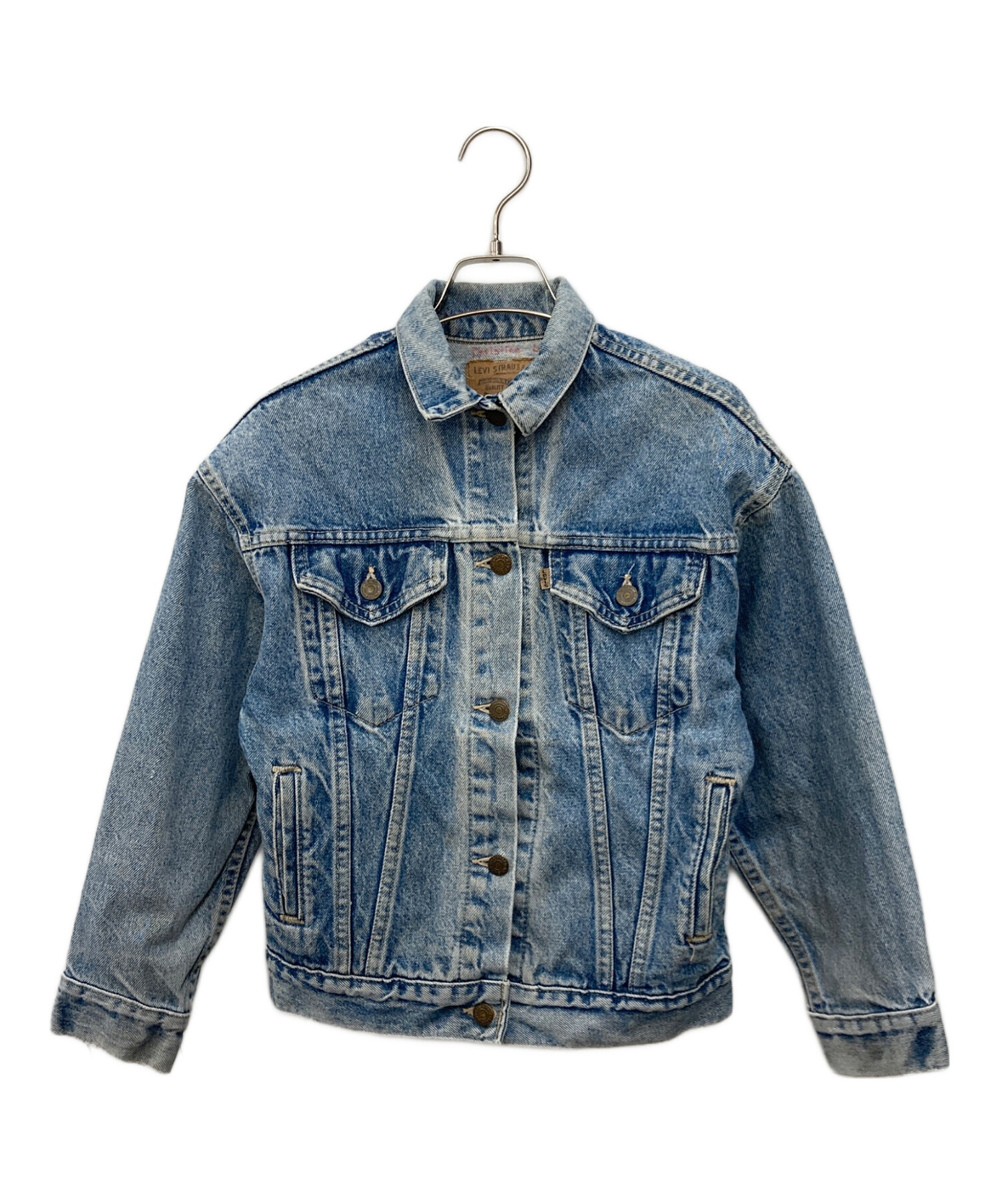 中古・古着通販】LEVI'S (リーバイス) デニムジャケット ブルー サイズ