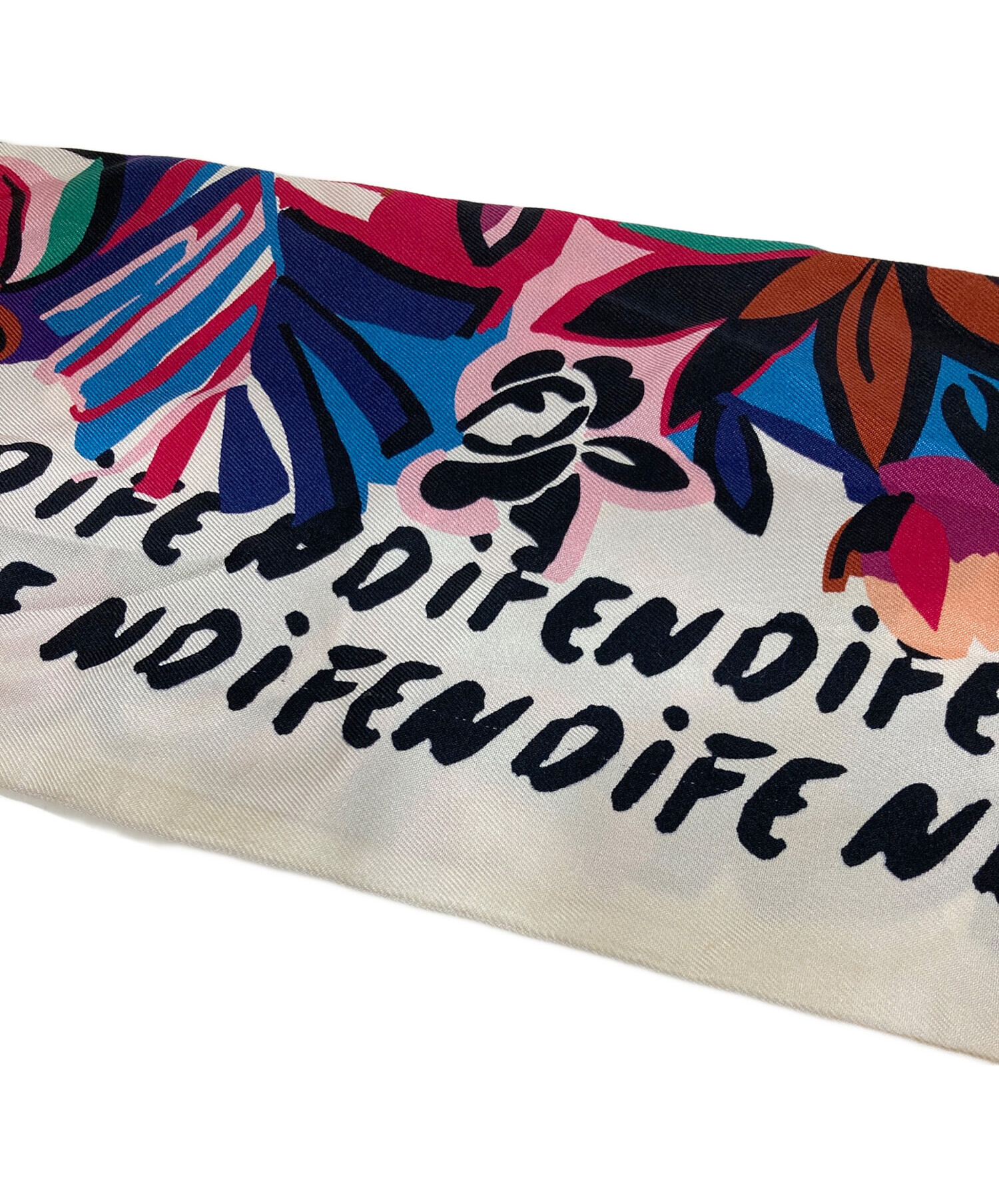 中古・古着通販】FENDI (フェンディ) ラッピースカーフ マルチカラー  