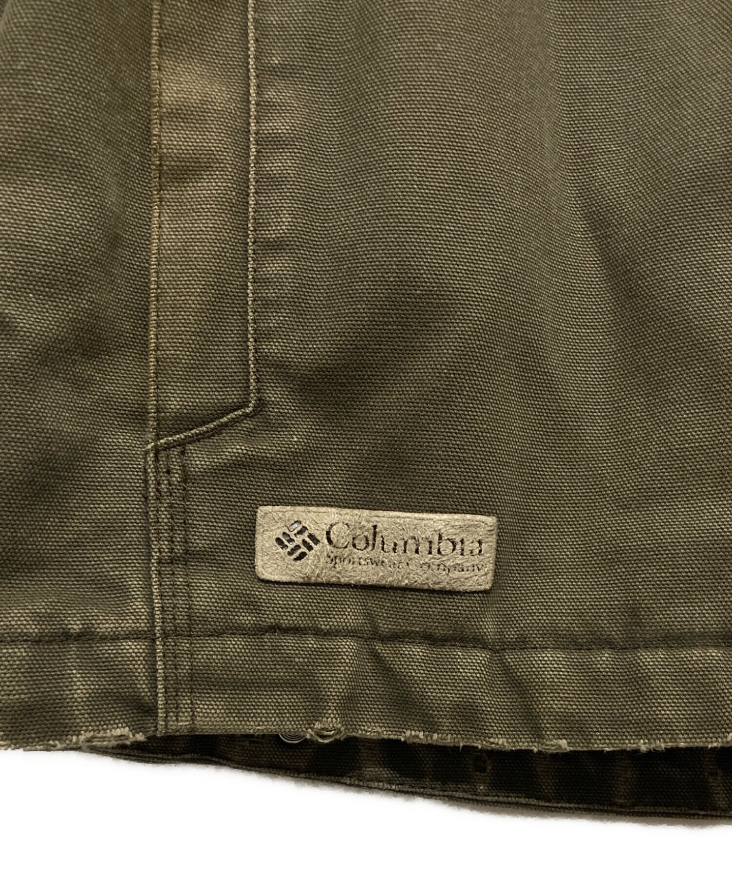 中古・古着通販】Columbia (コロンビア) ワークジャケット カーキ 
