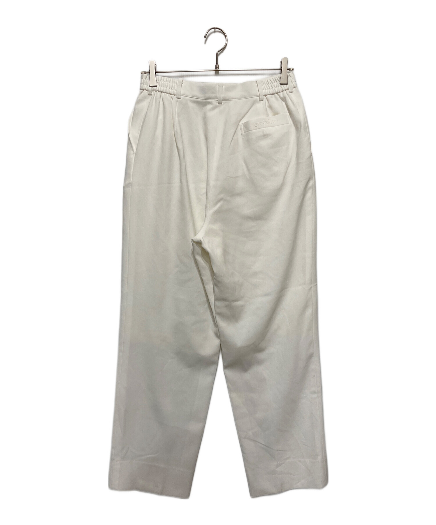 【古着】GIVENCHY PARIS ツータックスラックス 春夏 オーダー日本製 中古・古着通販】GIVENCHY (ジバンシィ) スラックス ホワイト サイズ
