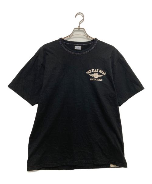 中古・古着通販FLAT HEAD (フラット ヘッド) Tシャツ ブラック