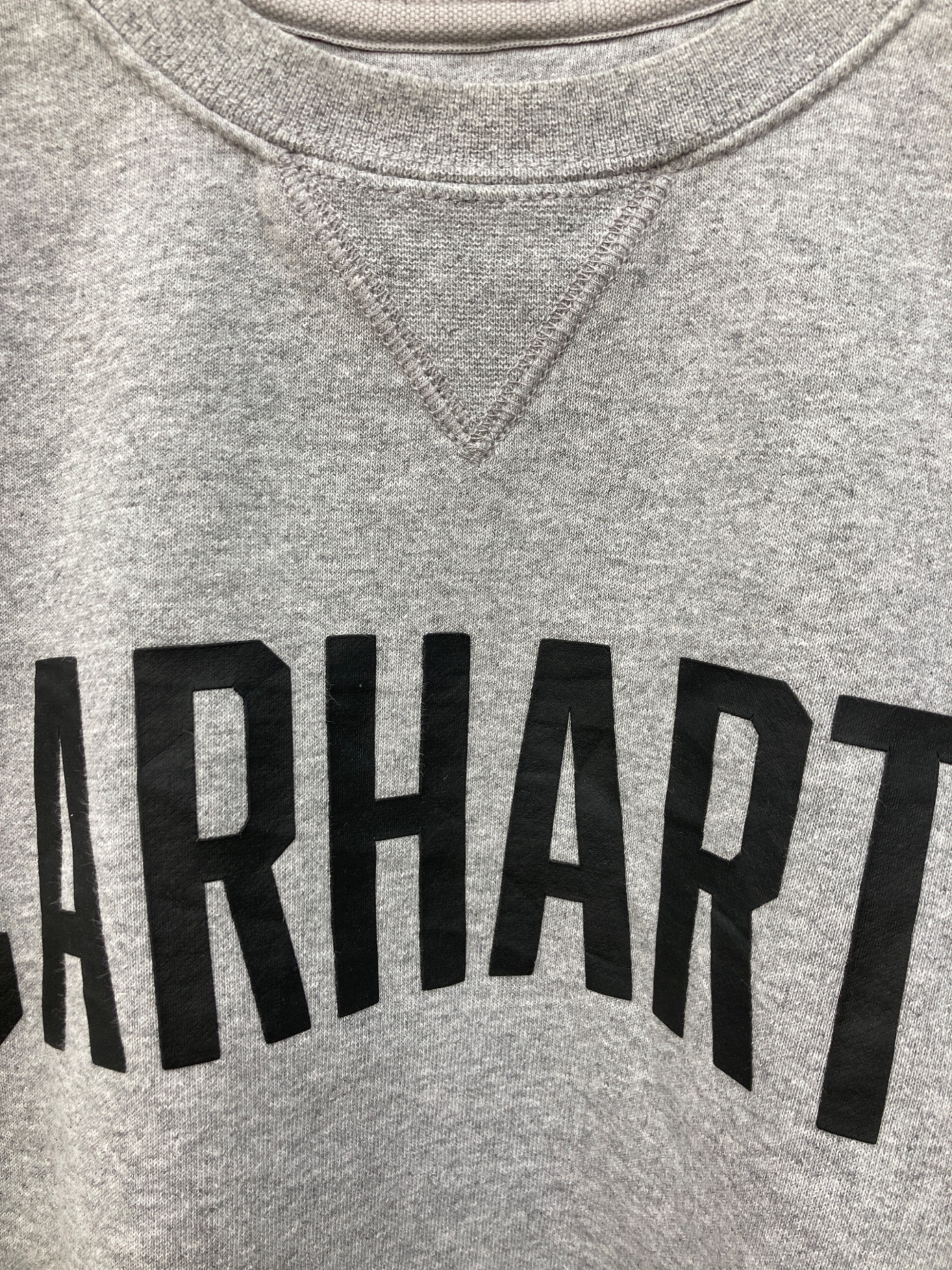 A.P.C. Carhartt WIP ロゴプリント スウェット Lサイズ 中古・古着通販