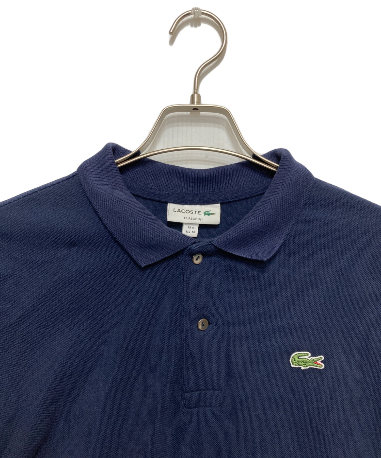 中古・古着通販】LACOSTE (ラコステ) ポロシャツ ネイビー サイズ:Ⅿ 