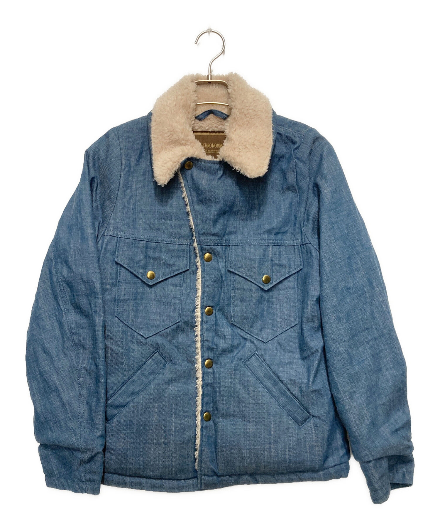 中古・古着通販】anachronorm (アナクロノーム) Denim Boa Ranch Coat 