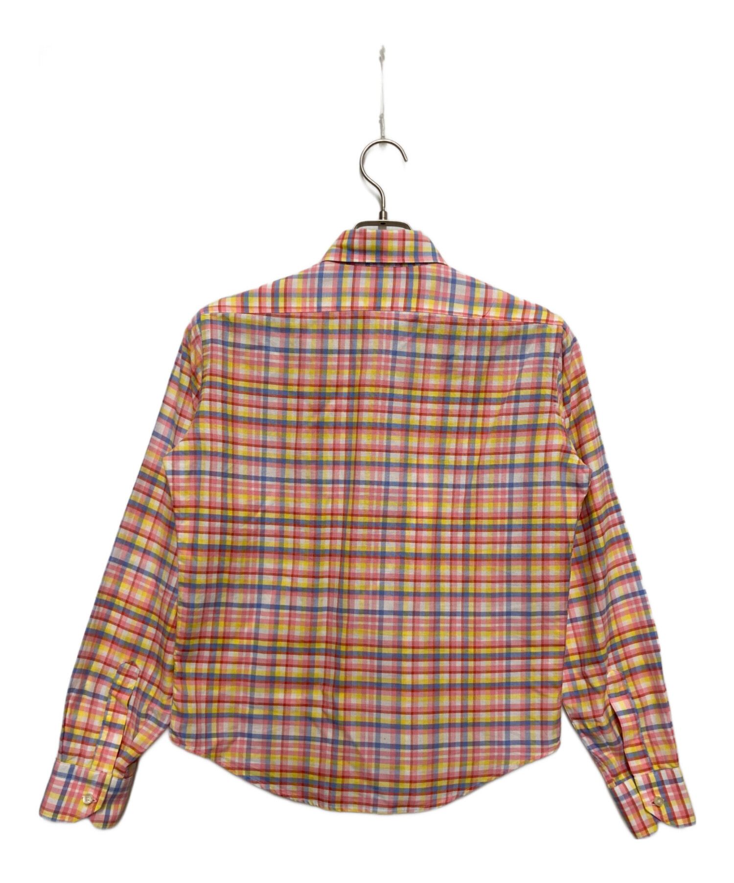 ETRO◆長袖シャツ/40/コットン/マルチカラー/ストライプ/イタリア製 ETRO 長袖トップス 40 ブラック⁄マルチカラー