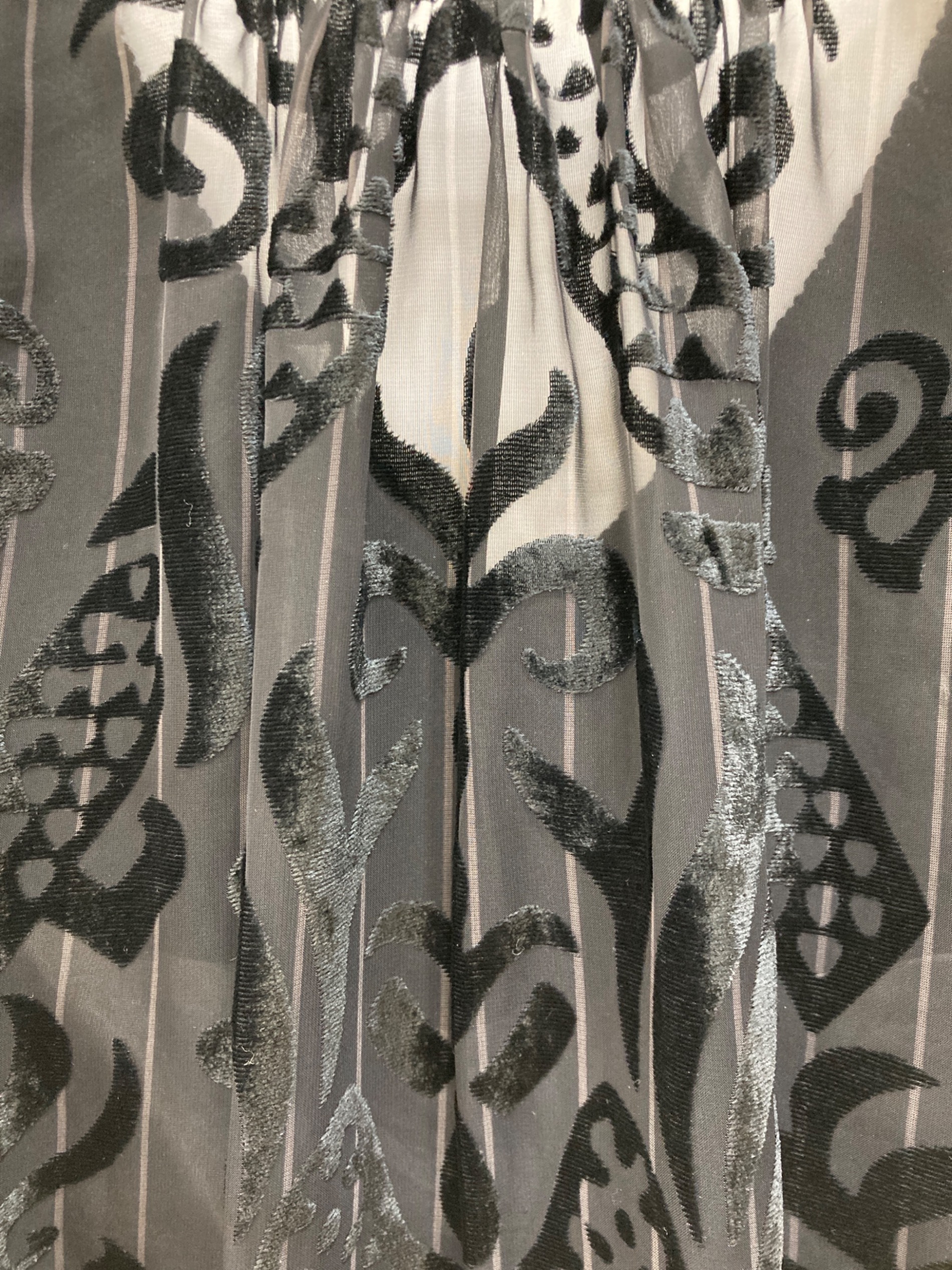 新品未使用［サカイ］ワンピース　ペチコート付　ブラック　4サイズ sacai - sacai / サカイ | 2022AW | ストライプシャツ ドッキング