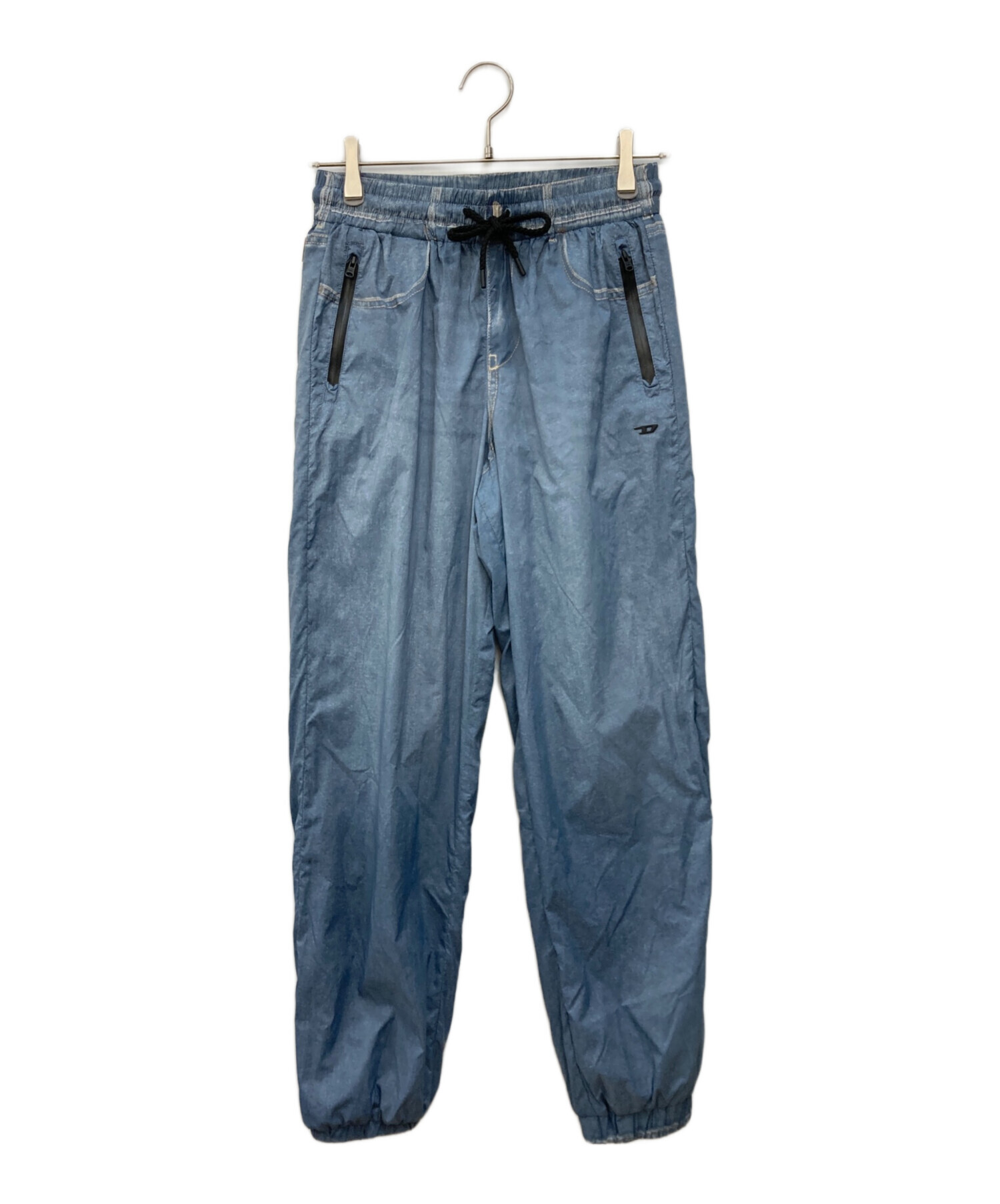 中古・古着通販】DIESEL (ディーゼル) デニムプリントナイロンパンツ