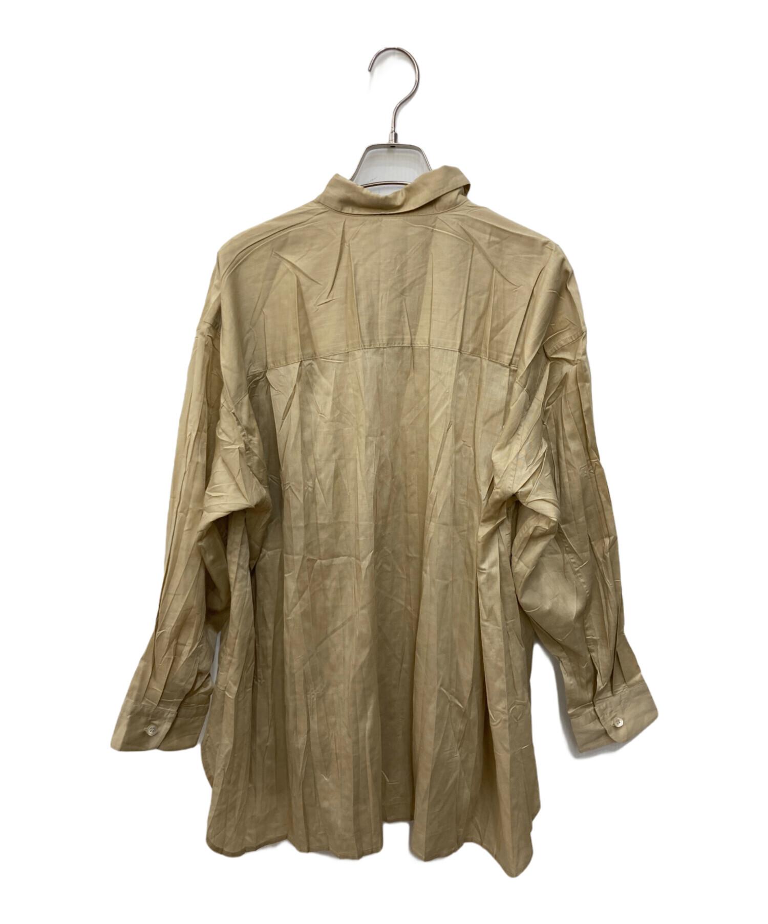 中古・古着通販】ISSEY MIYAKE (イッセイミヤケ) ポリリネンシワ