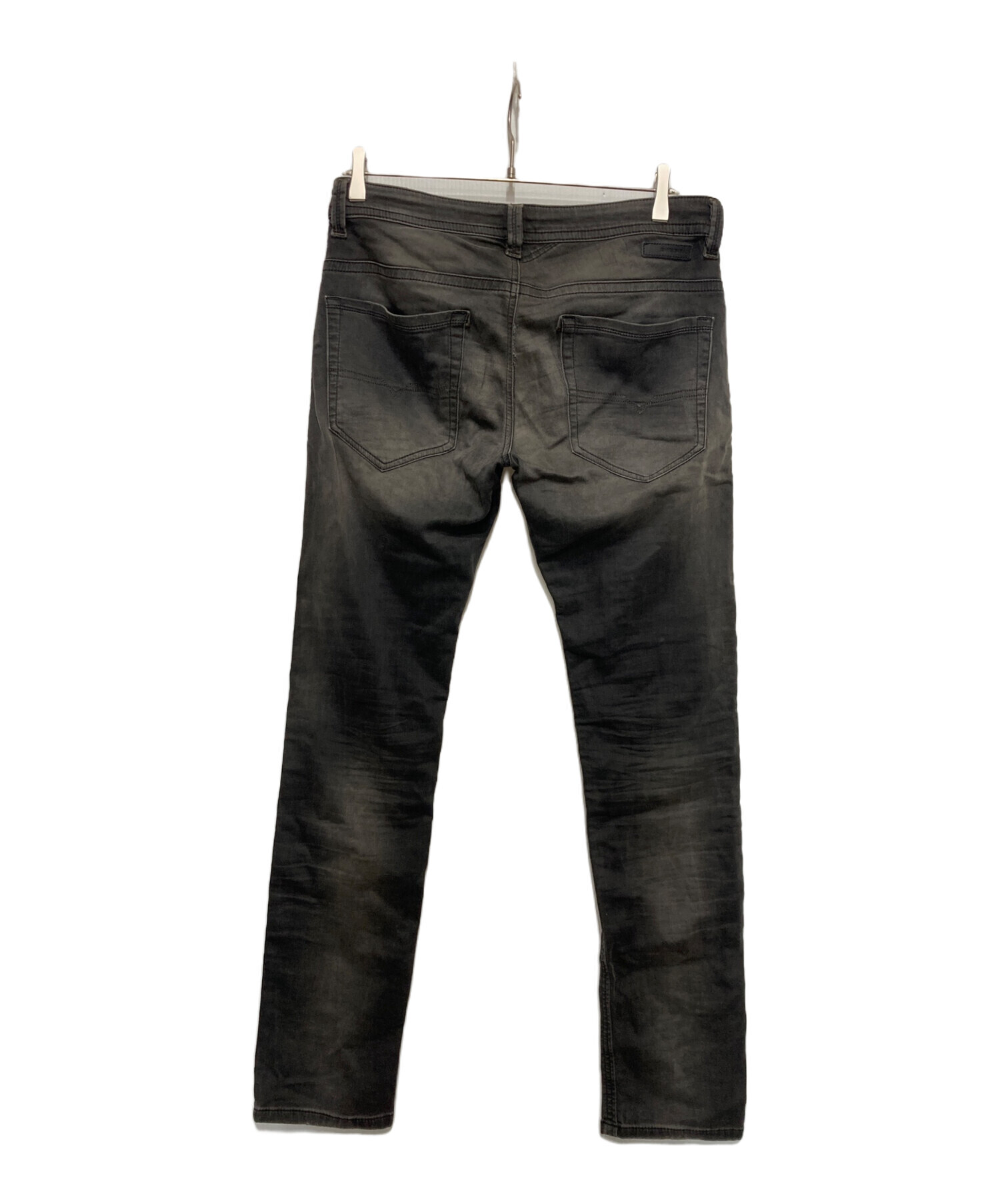 DIESEL THAVAR-NE W28 ジョグデニム ダメージ加工 S DIESEL THAVAR-NE 