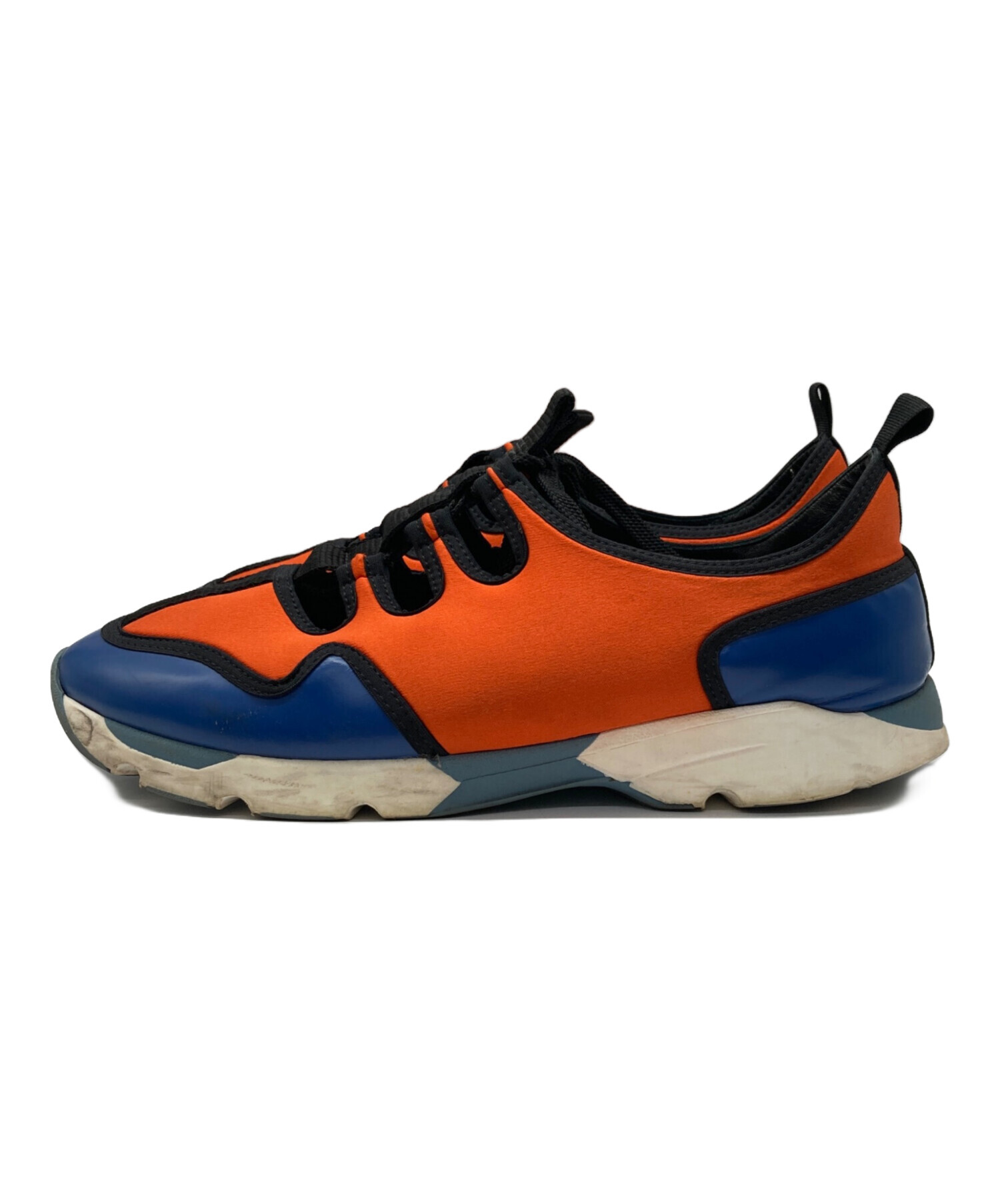 中古・古着通販】MARNI (マルニ) 18SSバイカラースニーカー オレンジ