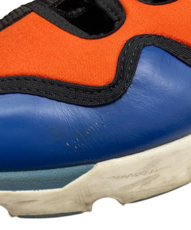 中古・古着通販】MARNI (マルニ) 18SSバイカラースニーカー オレンジ