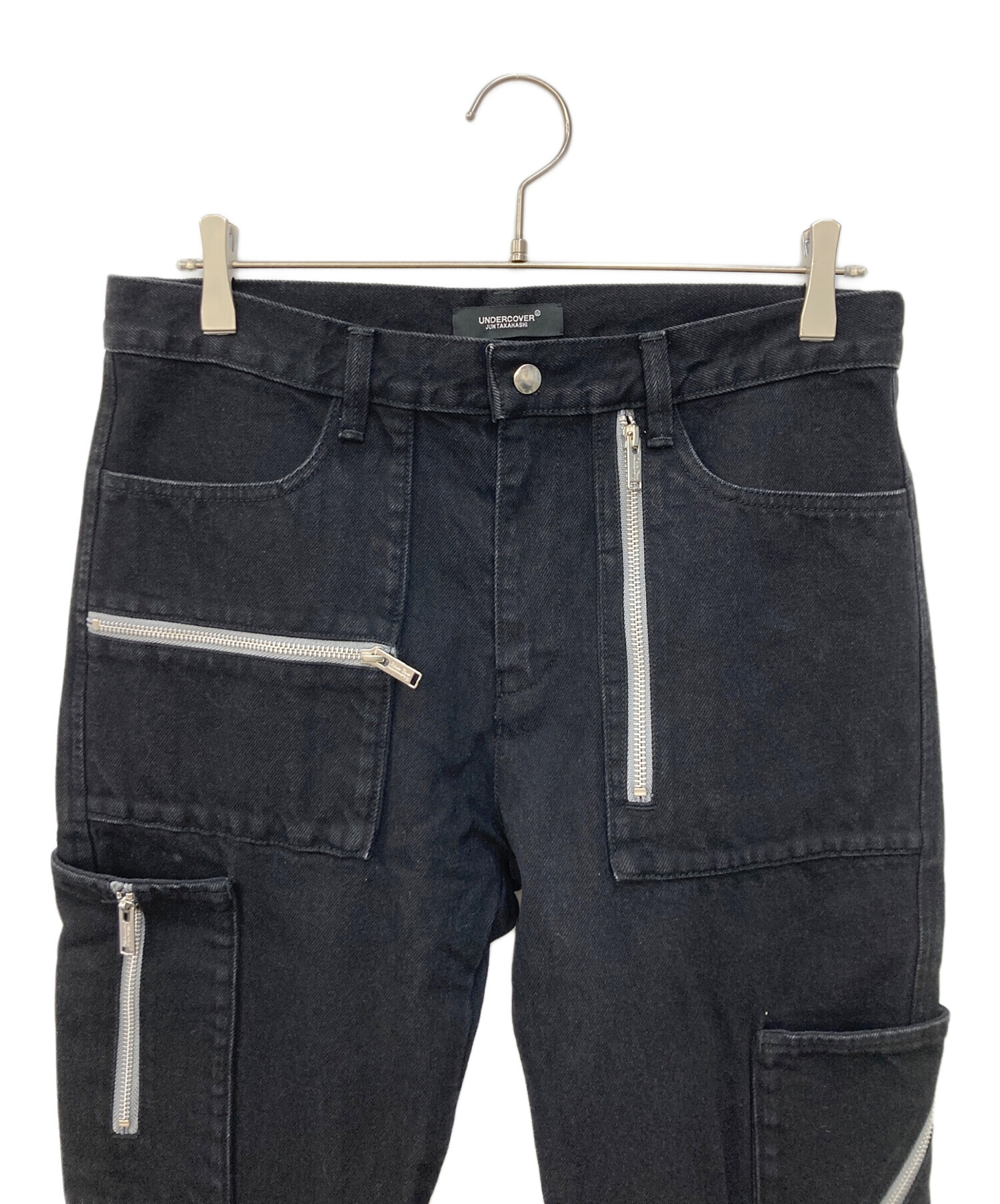 UNDERCOVER デニムパンツ サイズ3 UNDERCOVER（アンダーカバー） デニムパンツ 3 ブラック メンズ