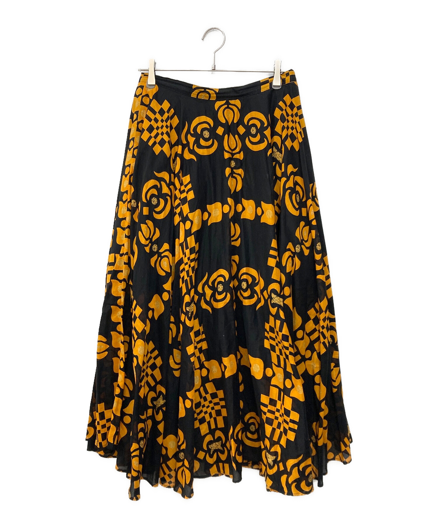 中古・古着通販】YOHJI YAMAMOTO (ヨウジヤマモト) 和柄スカート