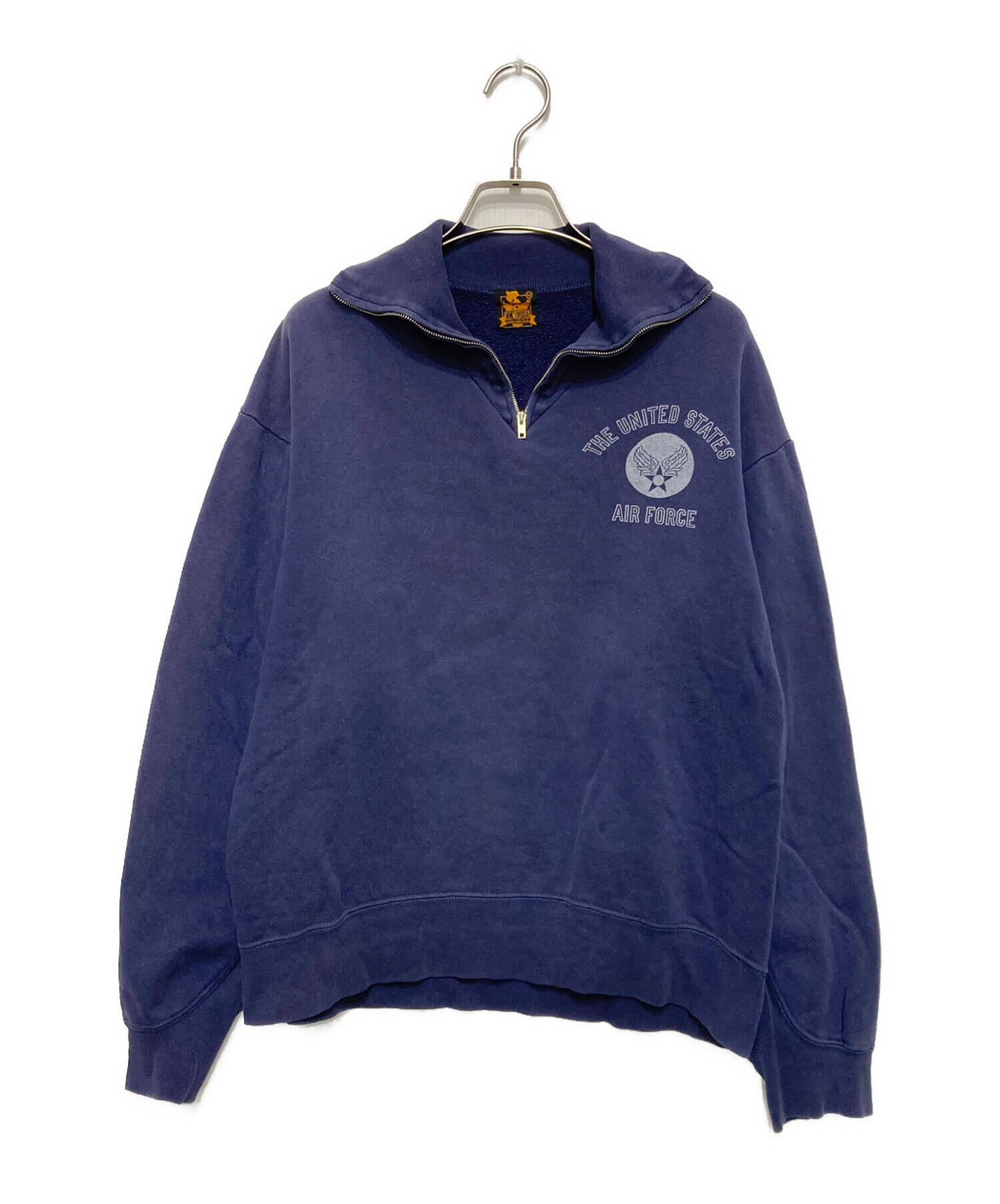 PHERROW'S フェローズ USAFA ハーフジップ スウェット M PHERROW'S