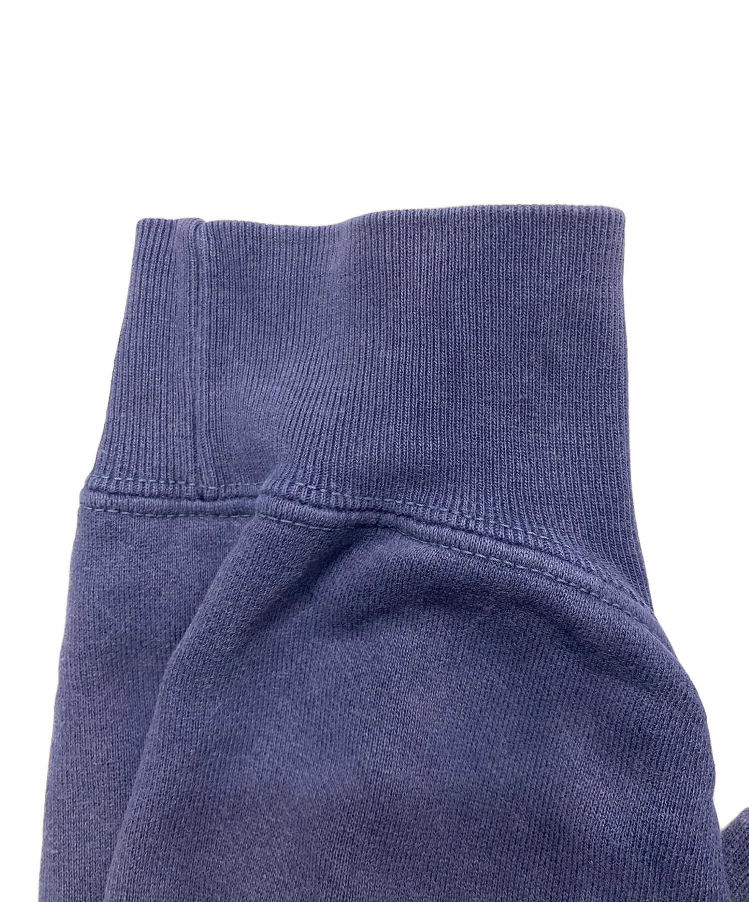 PHERROW’S / スウェット/42/コットン/BLU 中古・古着通販】PHERROW'S (フェローズ) ハーフジップスウェット