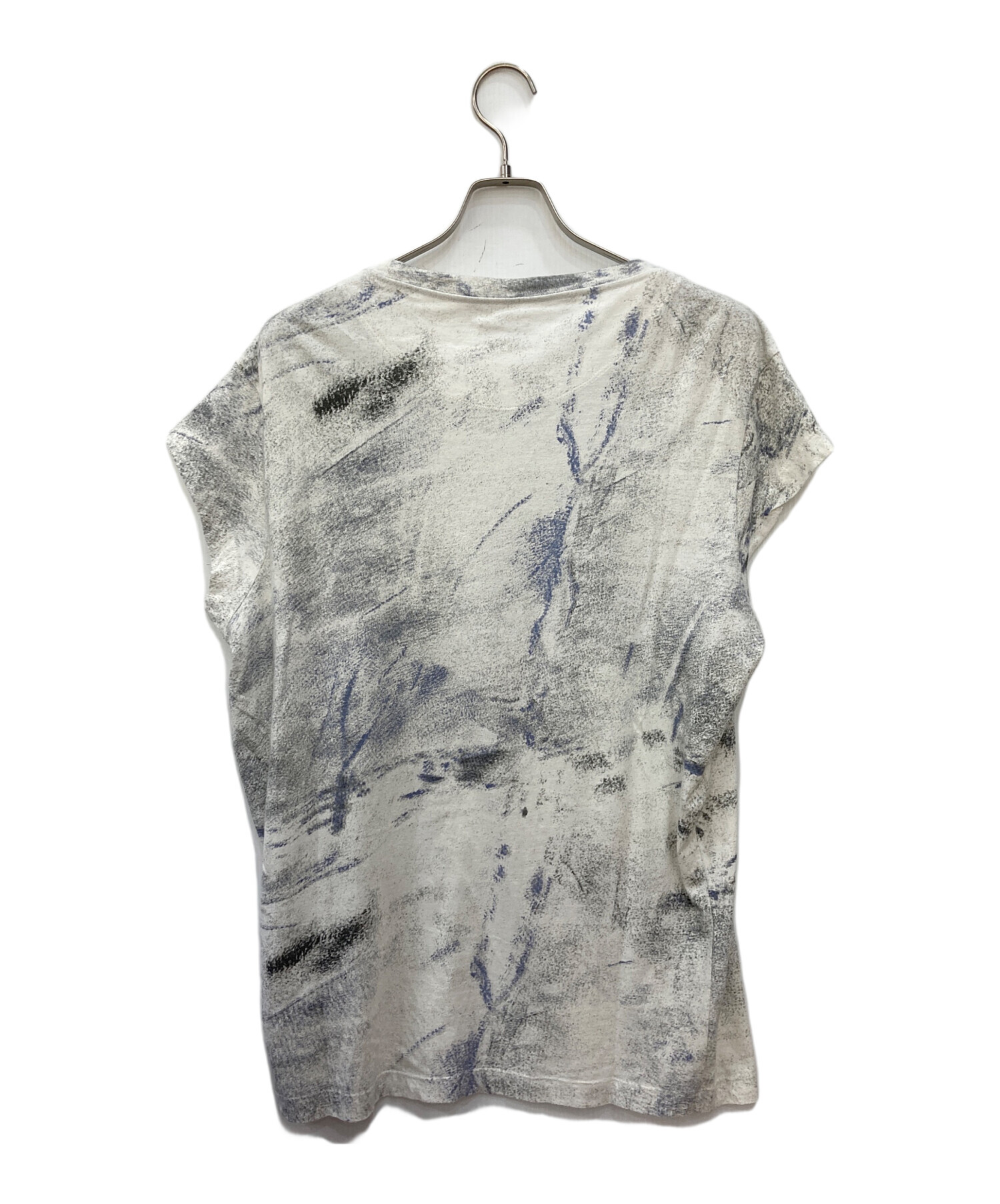 中古・古着通販】DIESEL (ディーゼル) ノースリーブTシャツ ホワイト 