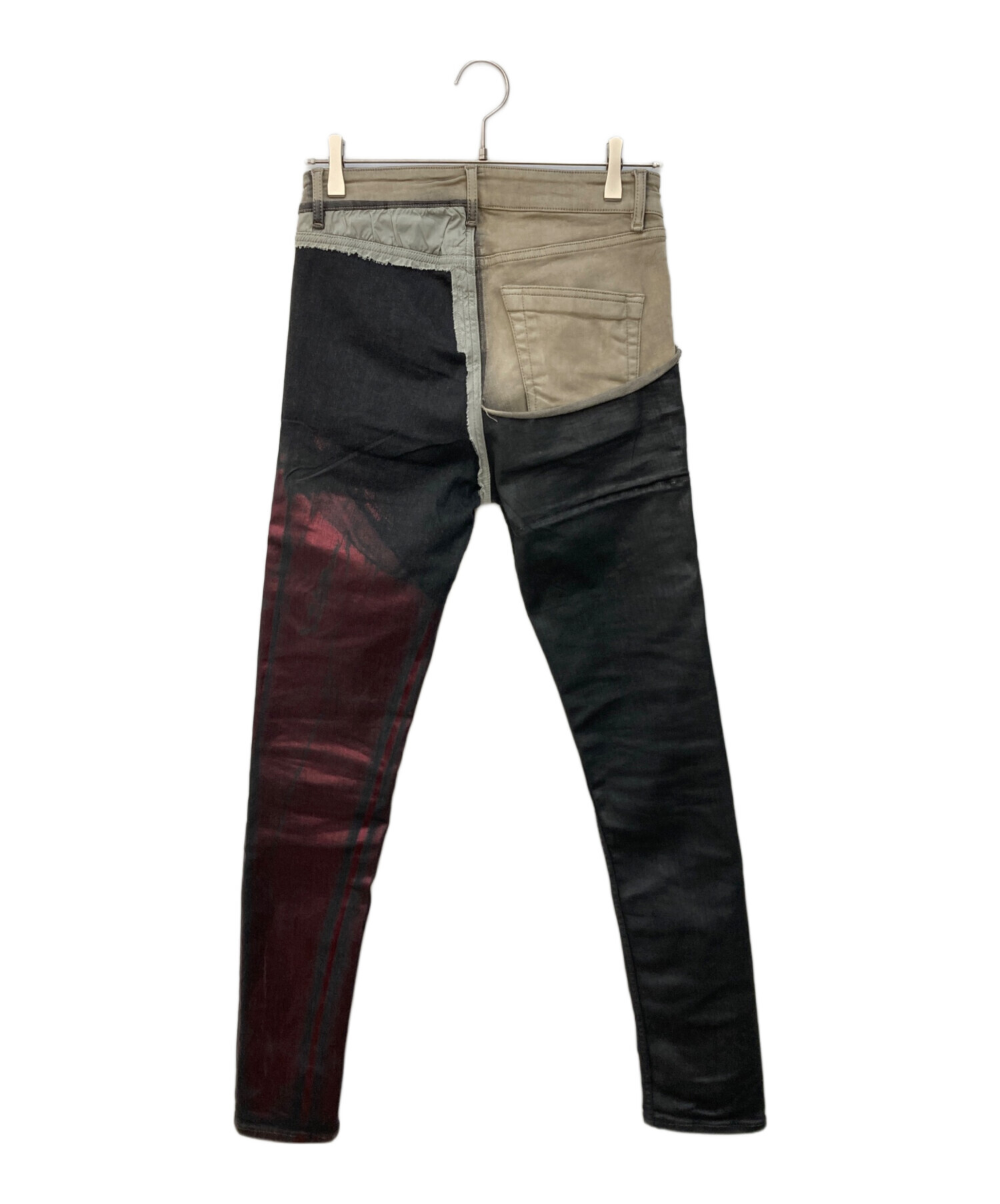 drkshdwワックスコーティングデニムミニスカート　ダークシャドウ drkshdwワックスコーティングデニムミニスカート ダークシャドウ