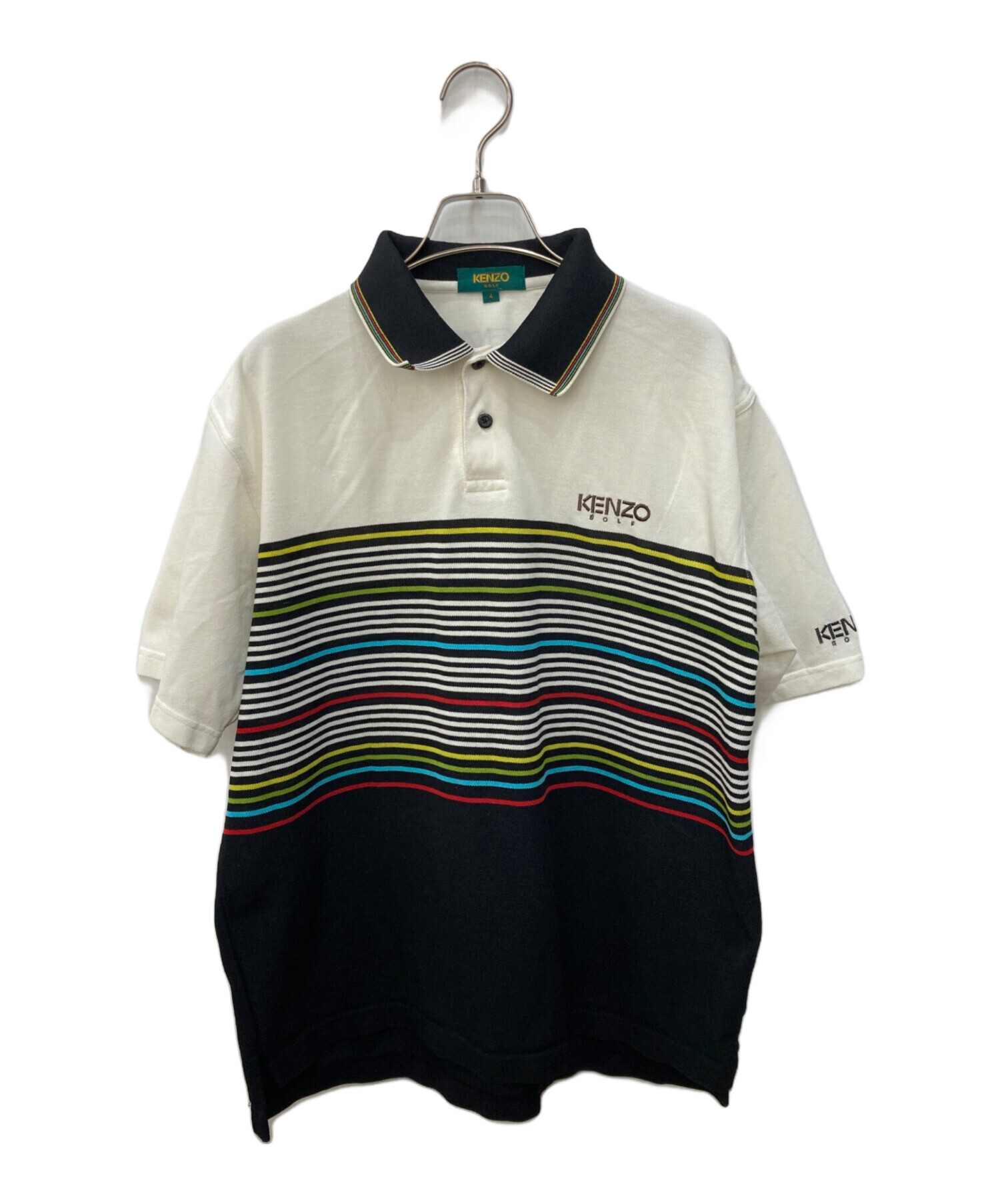 中古・古着通販】KENZO GOLF (ケンゾー ゴルフ) ポロシャツ ホワイト