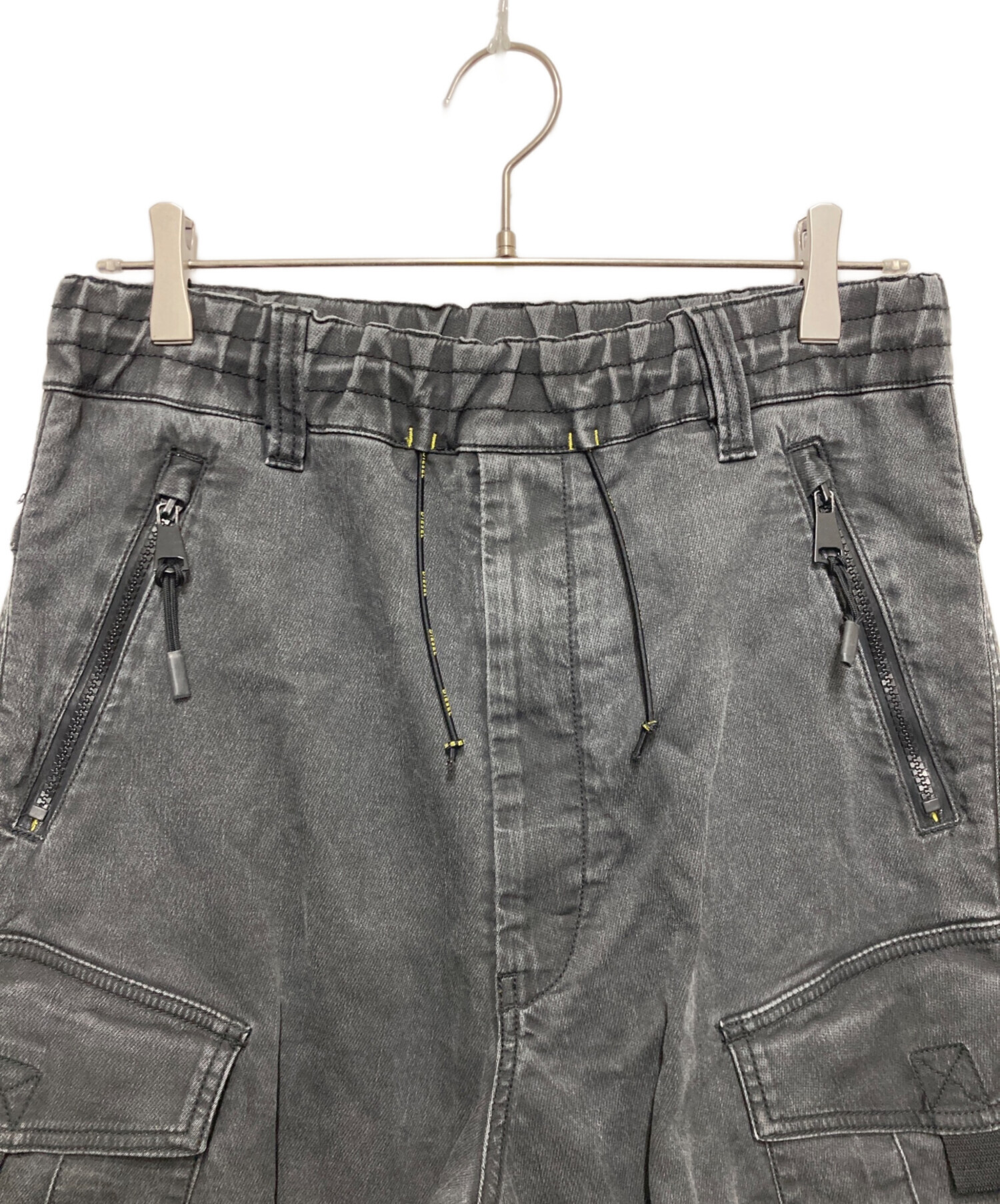 中古・古着通販】DIESEL (ディーゼル) イージーカーゴパンツ グレー 