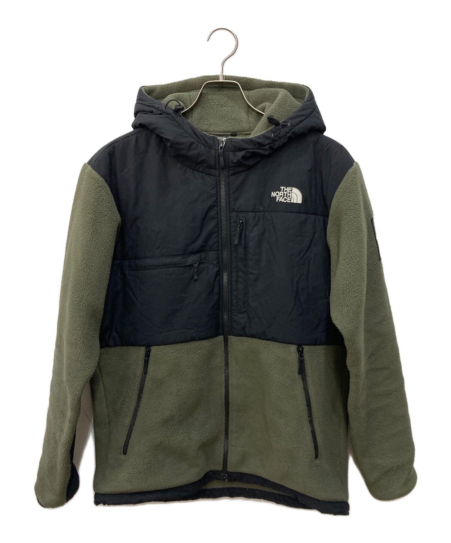THE NORTH FACE / DENALI HOODIE/L/ポリエステル/カーキ 中古・古着通販】THE NORTH FACE (ザ ノース フェイス) DENALI HOODIE
