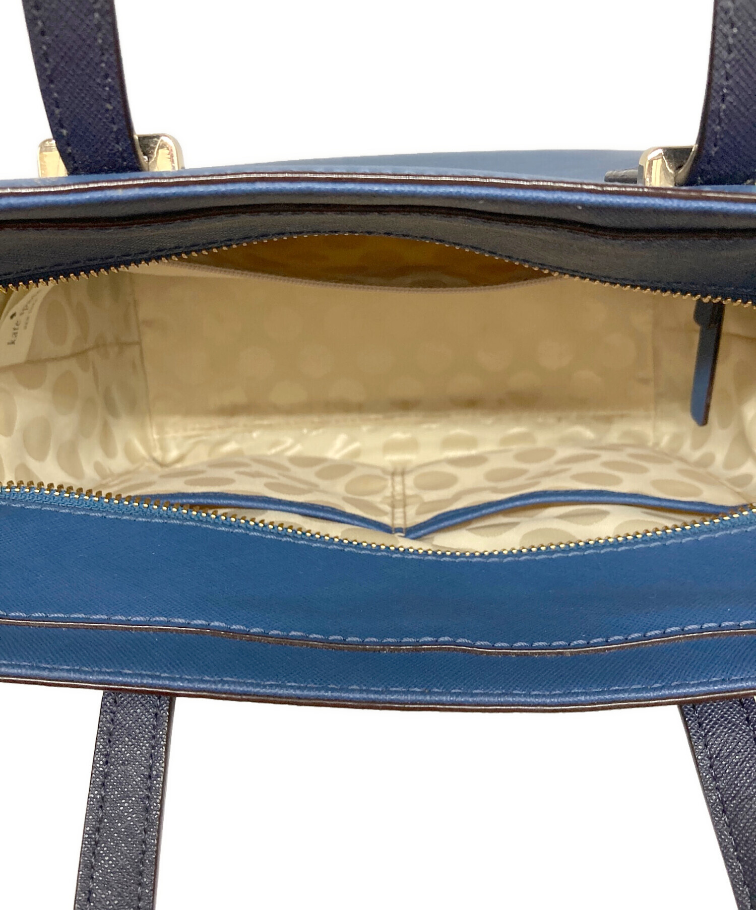 新品タグ付き　kate spade ハンドバッグ 紺/青 中古・古着通販】Kate Spade (ケイトスペード) 2WAYショルダーバッグ