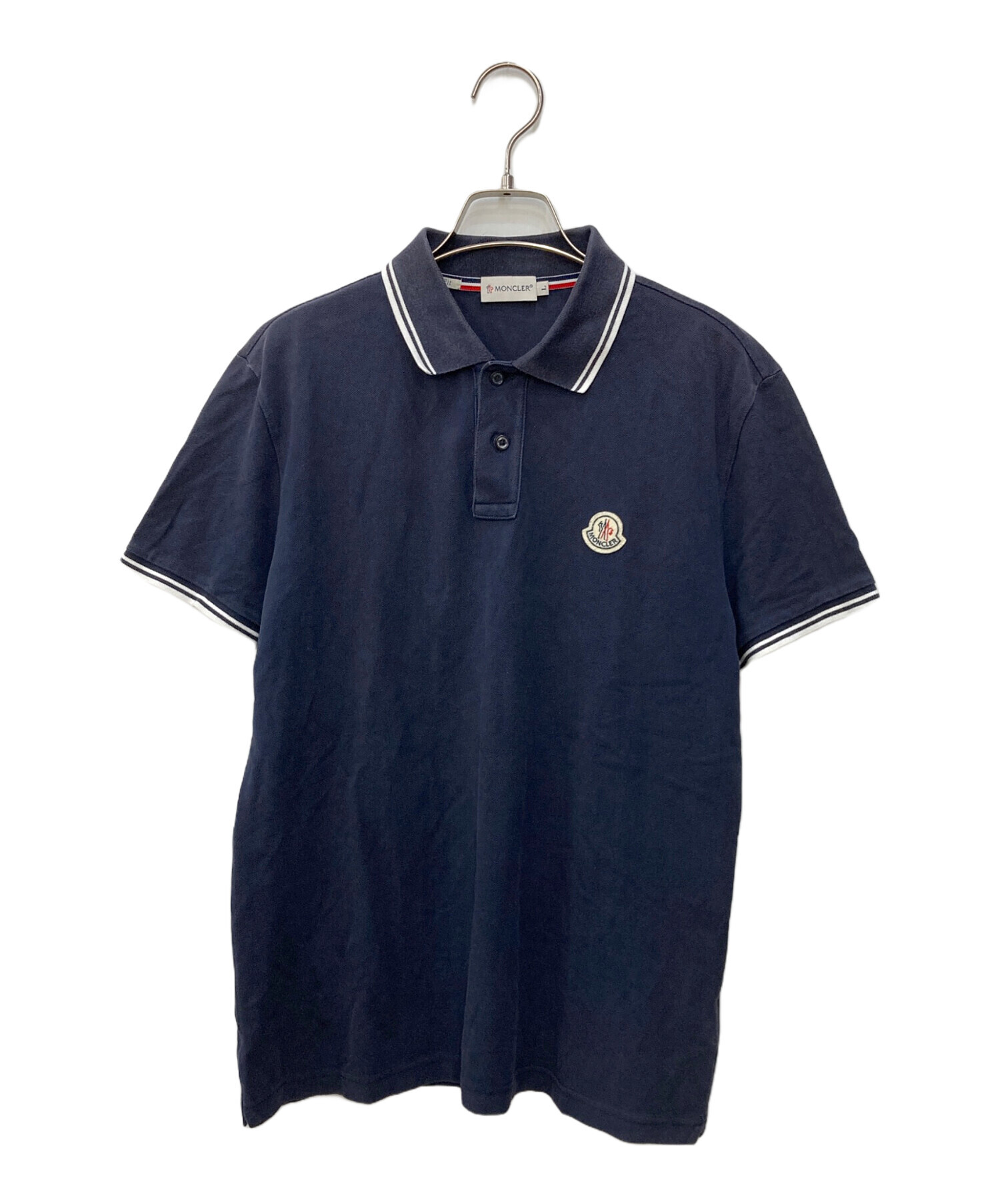 MONCLER POLO MANICA CORTA ネイビー ポロシャツ タグ付 Moncler