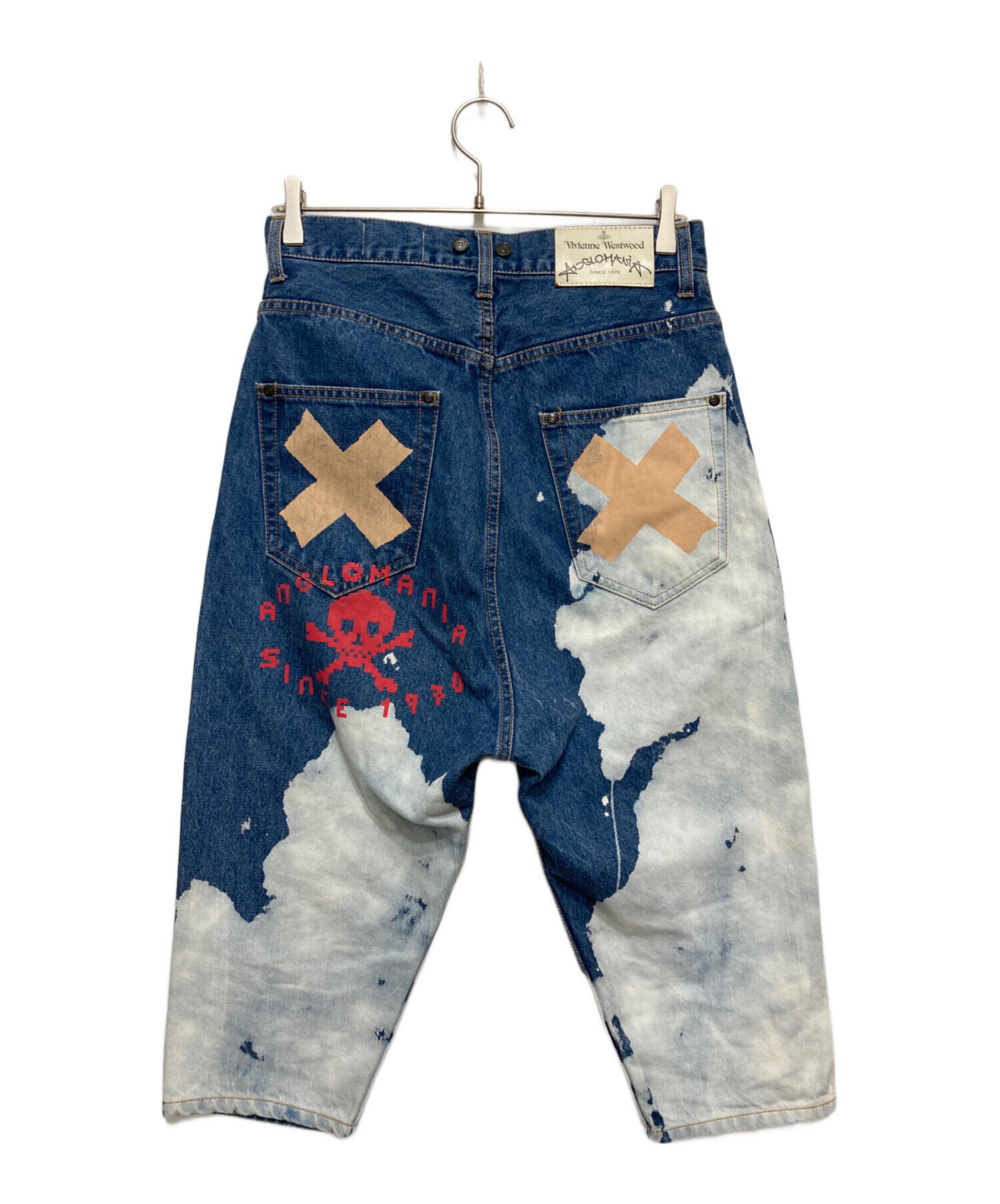 Vivienne Westwood 総柄 デニムパンツ CHOICE 中古・古着通販】Vivienne Westwood (ヴィヴィアンウエストウッド