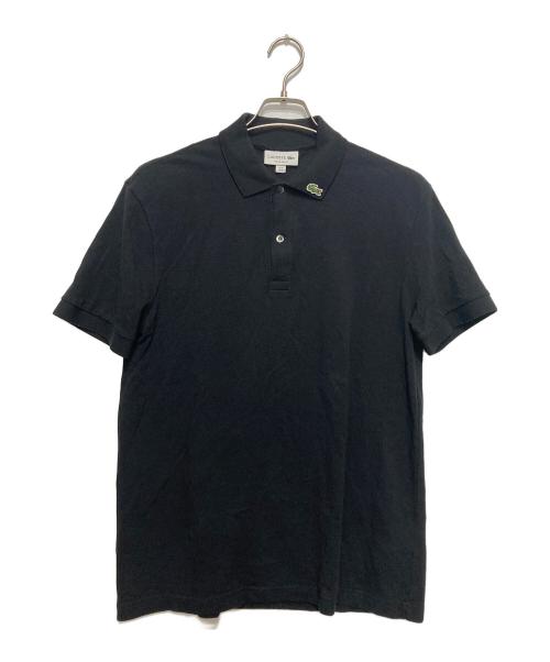 中古・古着通販】LACOSTE (ラコステ) ポロシャツ ブラック サイズ:4